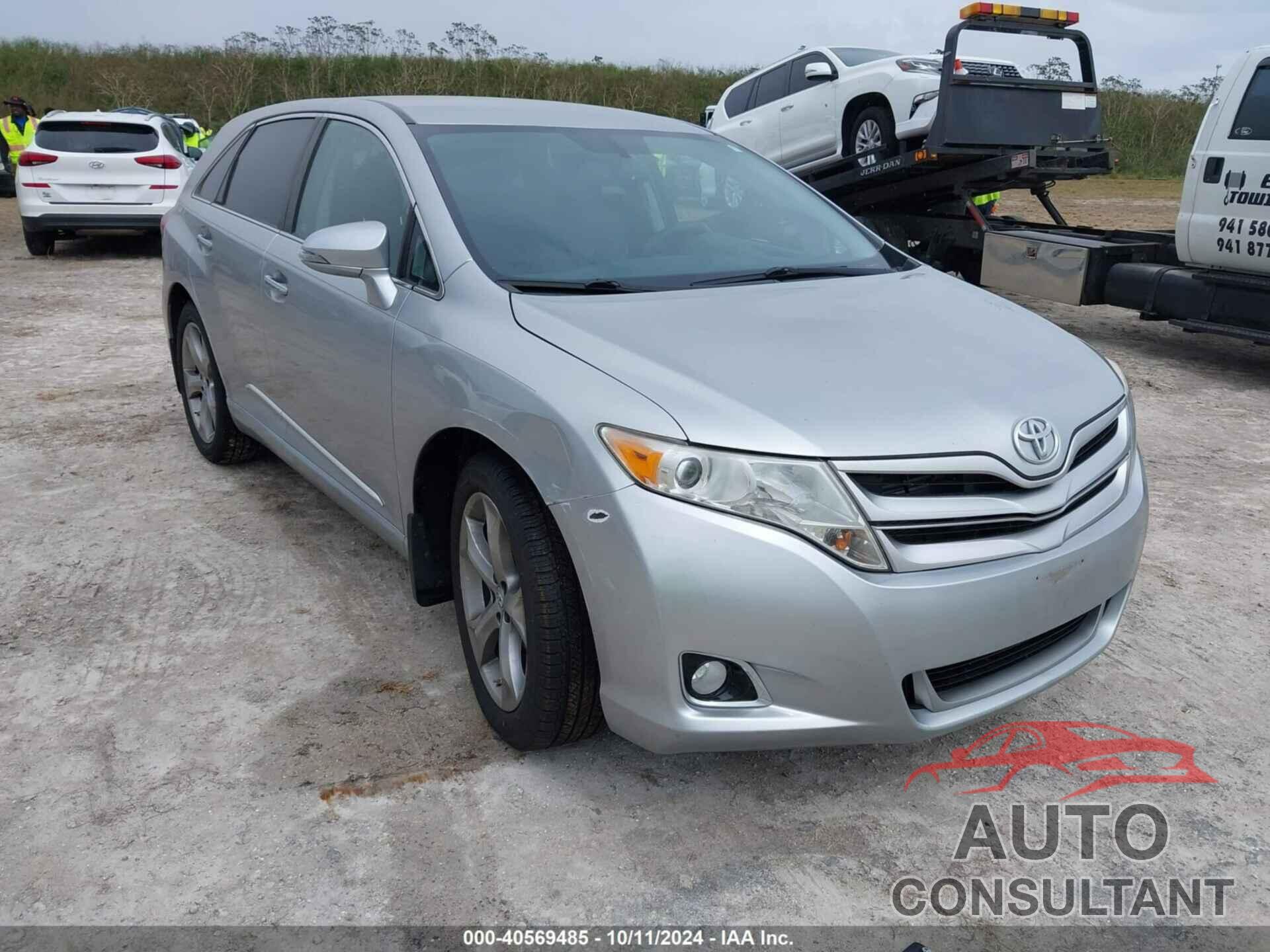 TOYOTA VENZA 2015 - 4T3BK3BB3FU114579