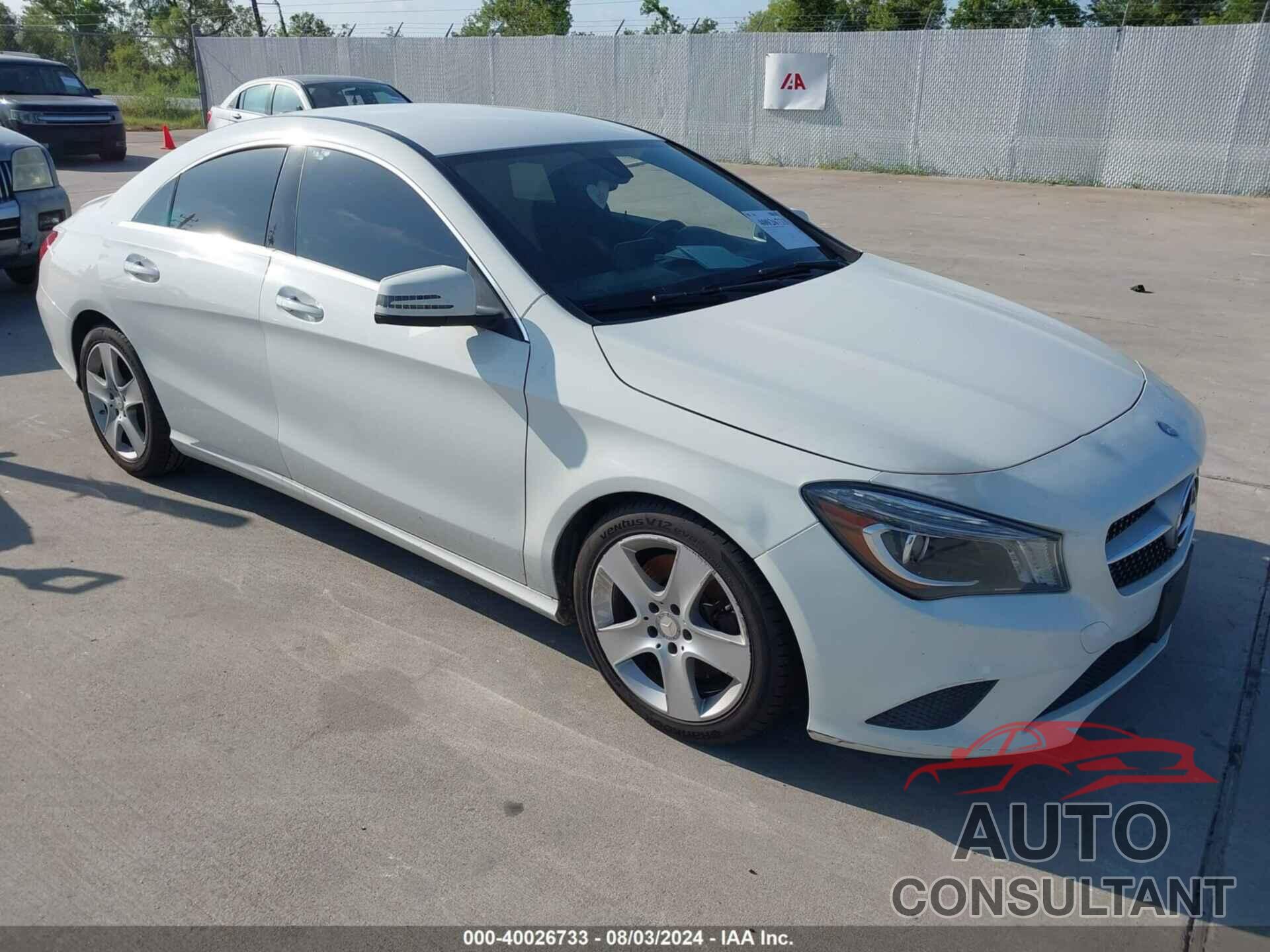 MERCEDES-BENZ CLA 250 2016 - WDDSJ4EB1GN342972