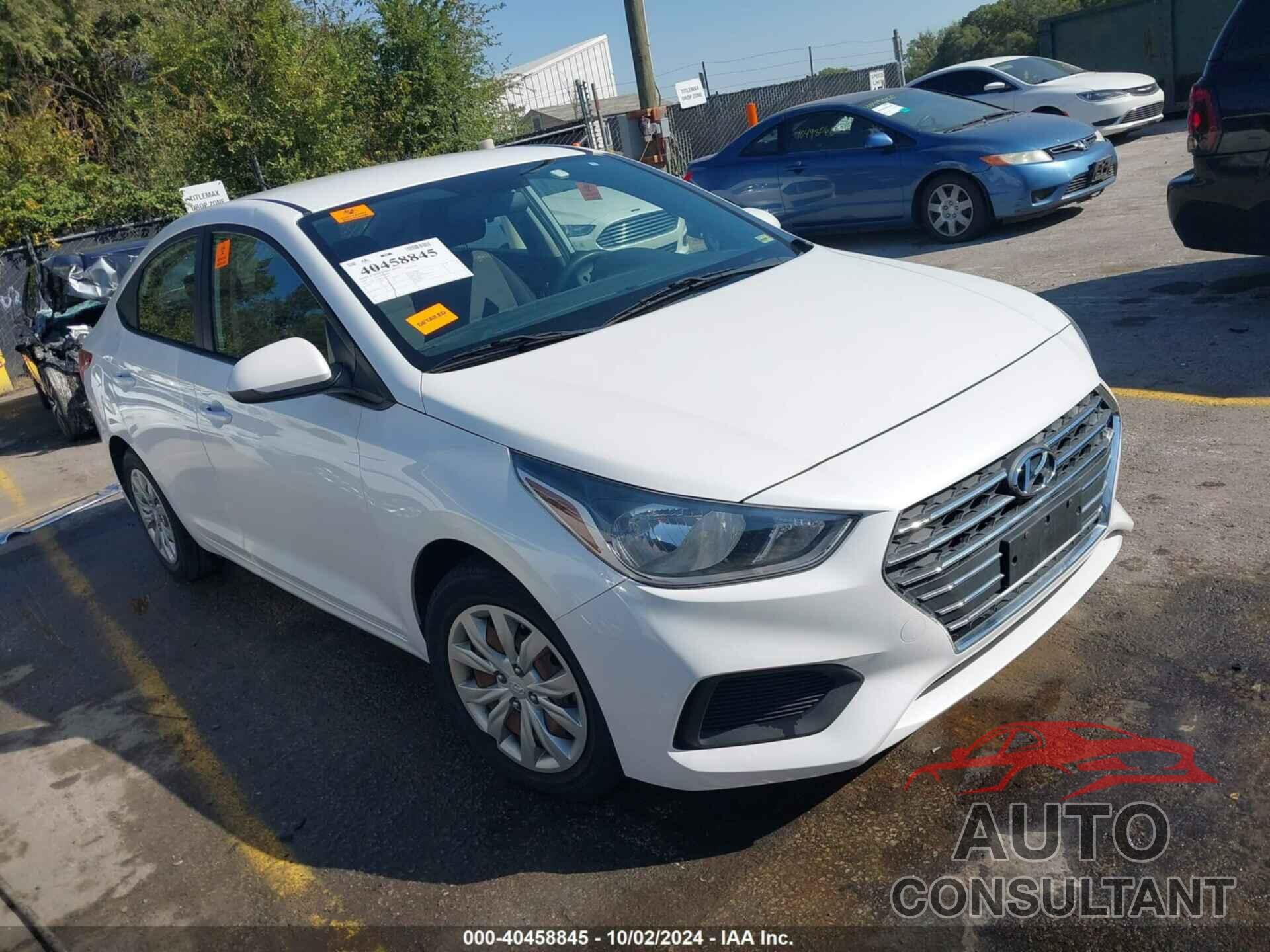 HYUNDAI ACCENT 2019 - 3KPC24A34KE065581