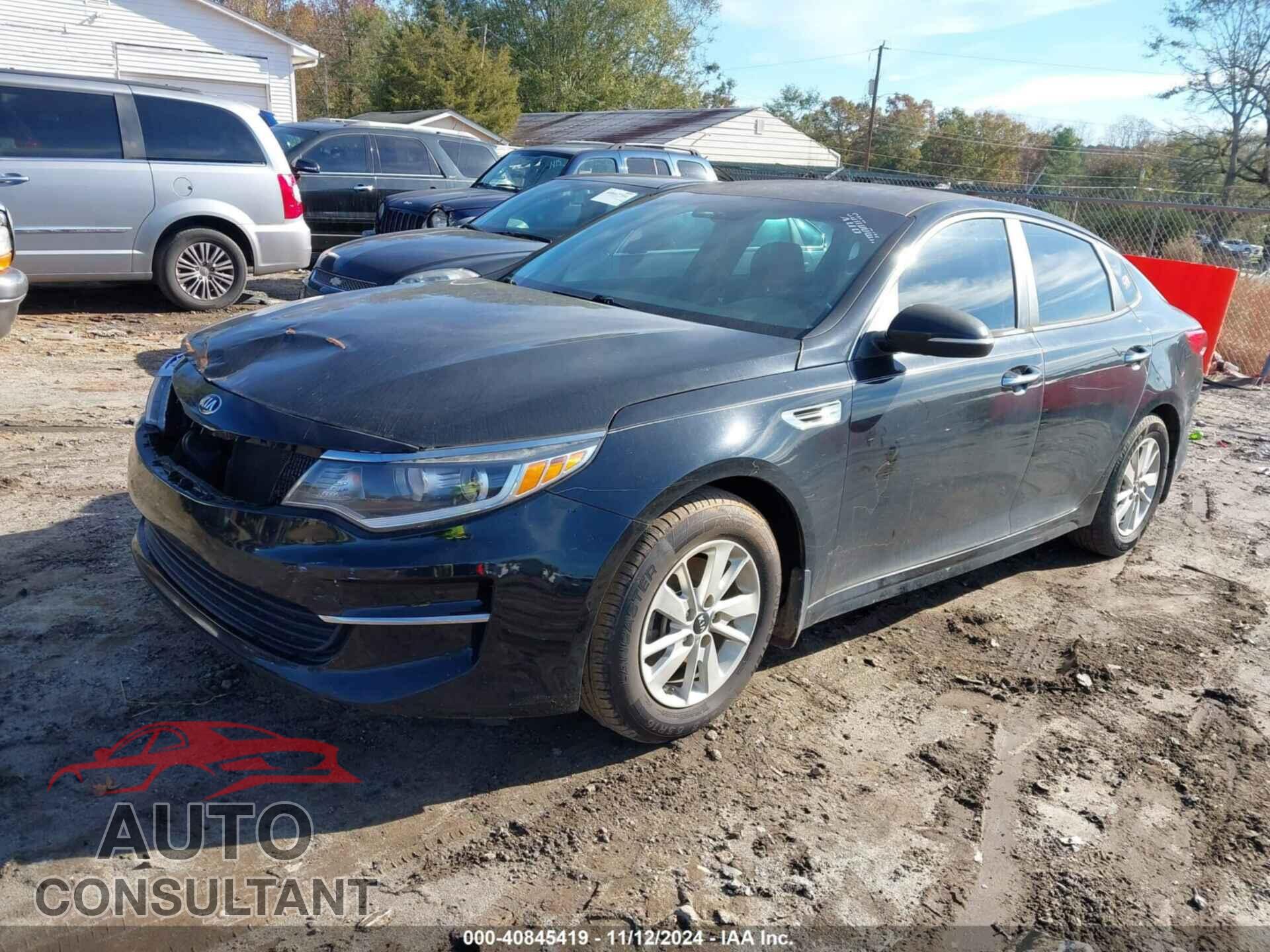 KIA OPTIMA 2016 - KNAGT4L38G5105592