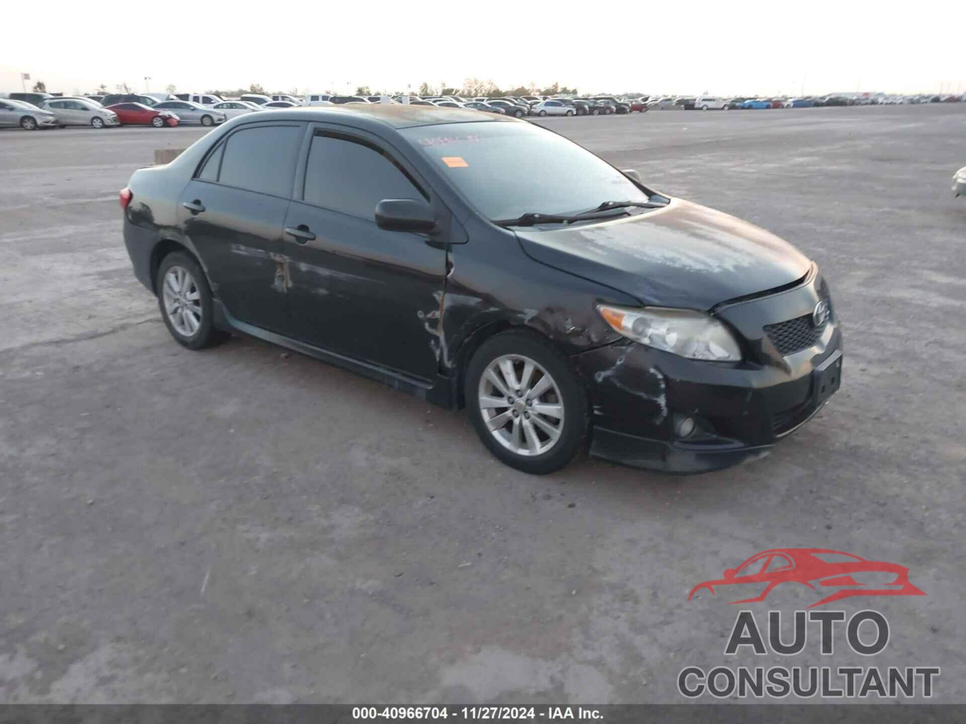 TOYOTA COROLLA 2010 - 2T1BU4EE1AC466780