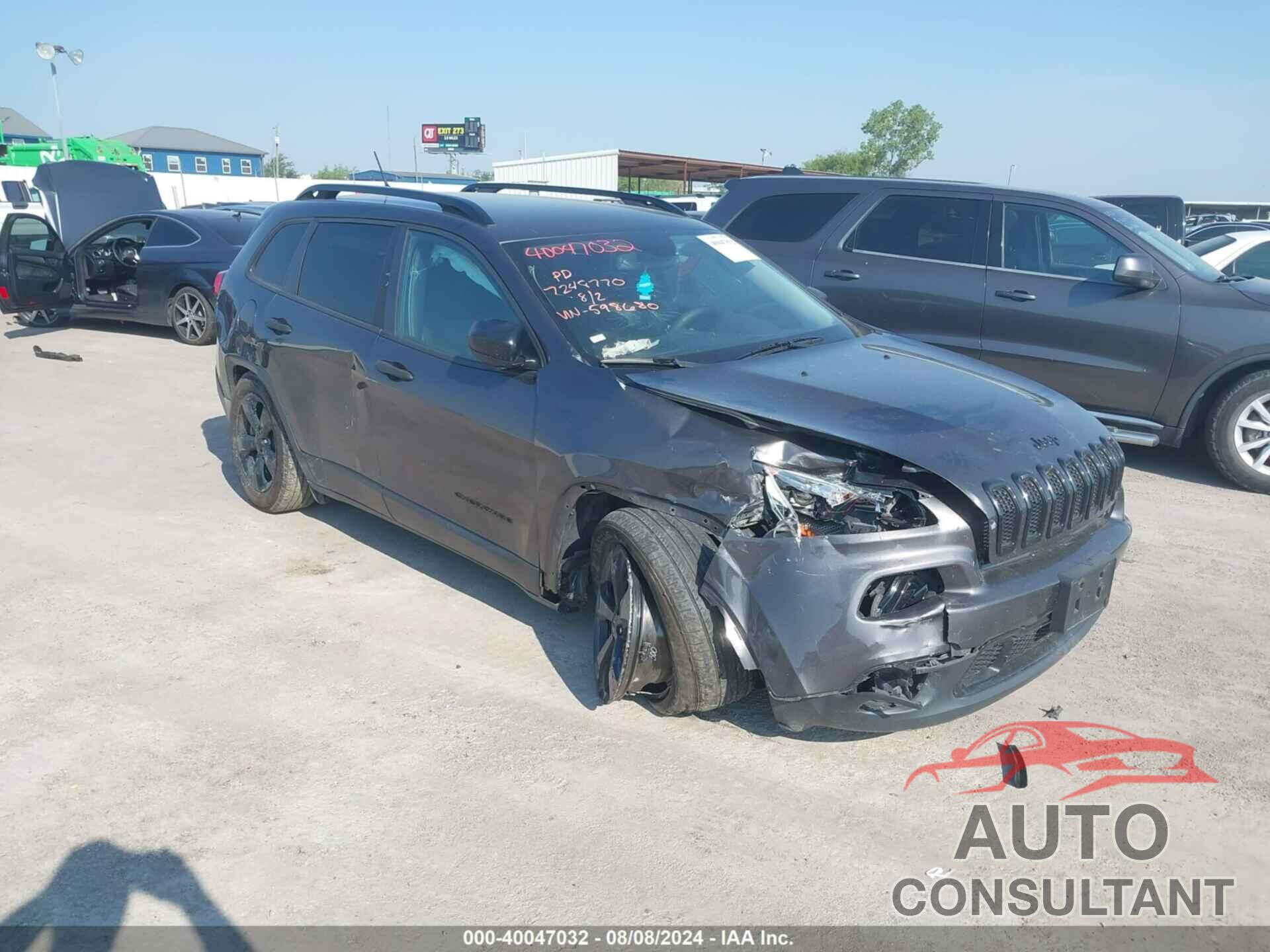 JEEP CHEROKEE 2017 - 1C4PJMAS5HW598680