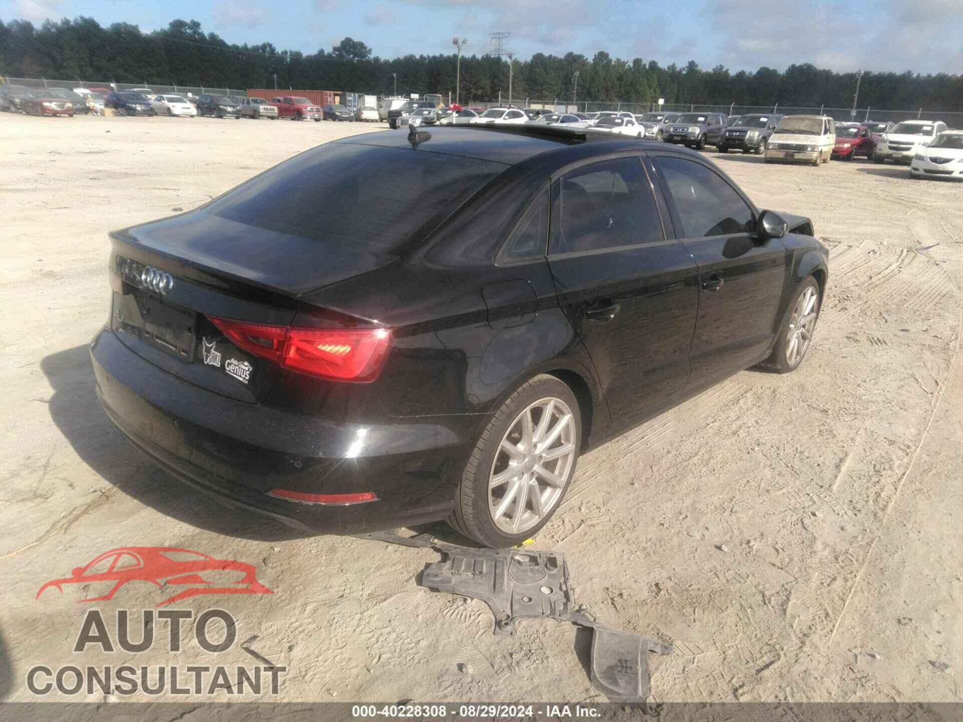 AUDI A3 2016 - WAUA7GFF2G1067933