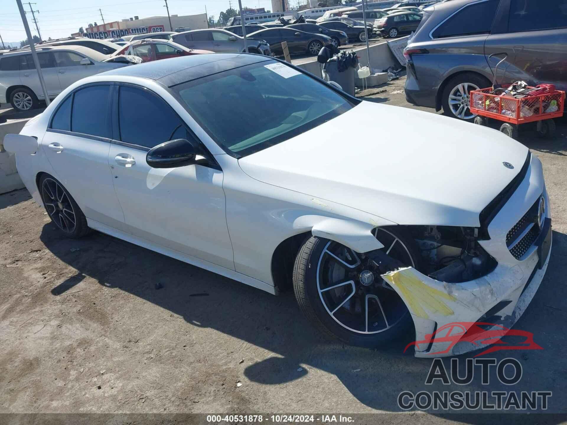 MERCEDES-BENZ C 300 2019 - 55SWF8DB5KU297417