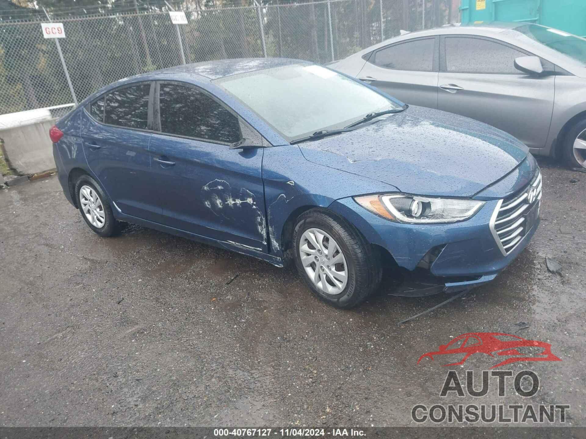HYUNDAI ELANTRA 2018 - 5NPD74LF4JH271135