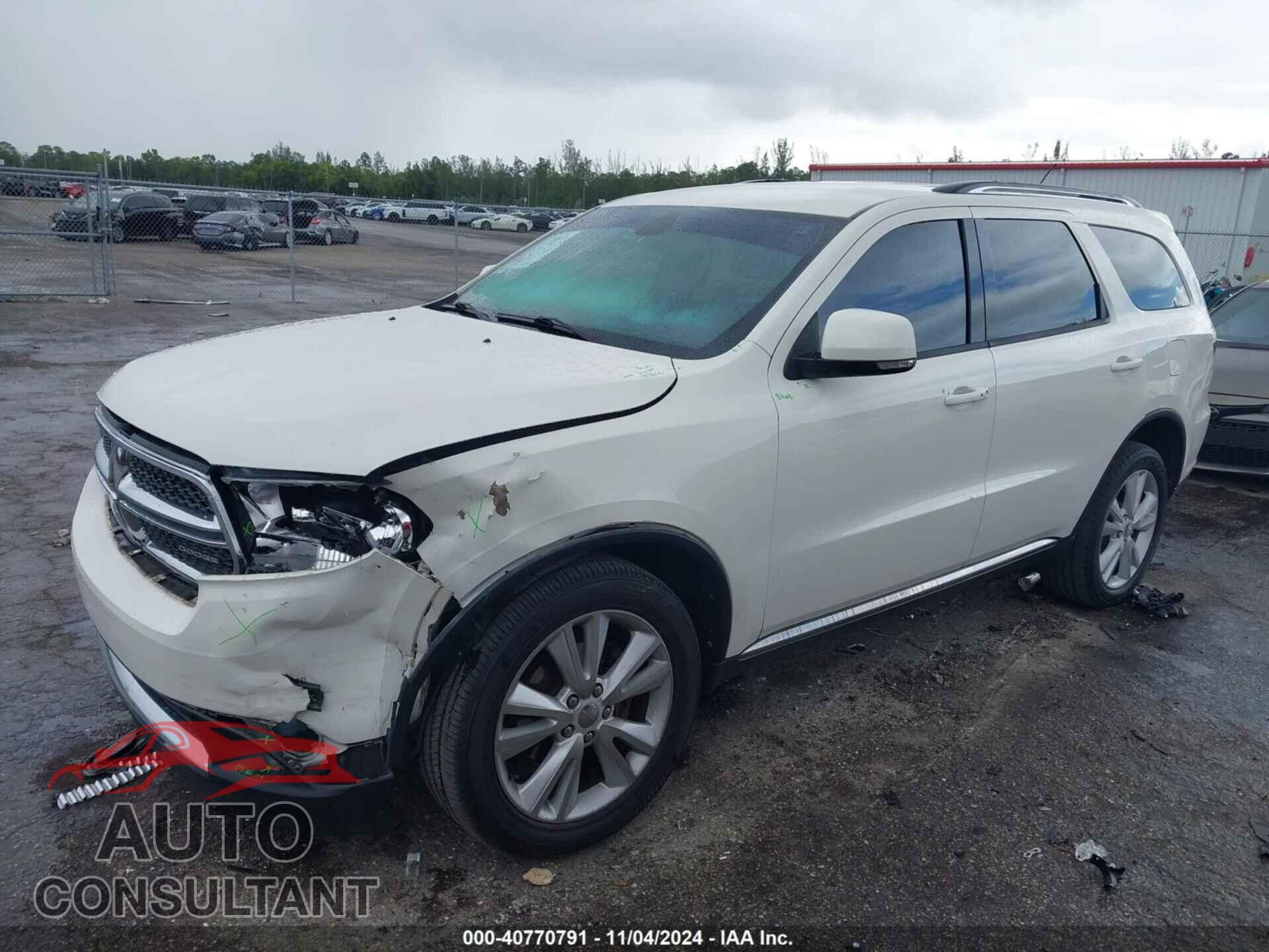 DODGE DURANGO 2012 - 1C4RDHDG1CC204729