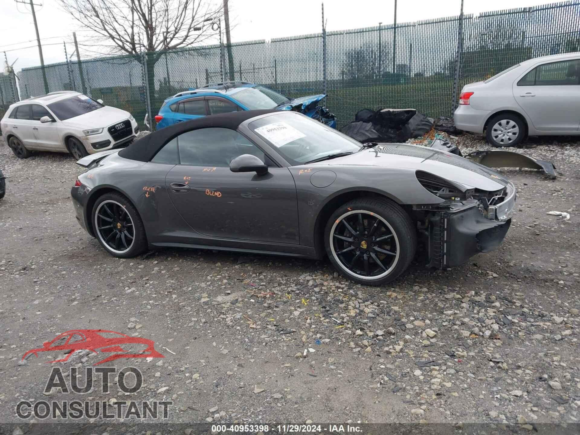 PORSCHE 911 2014 - WP0CA2A91ES140931