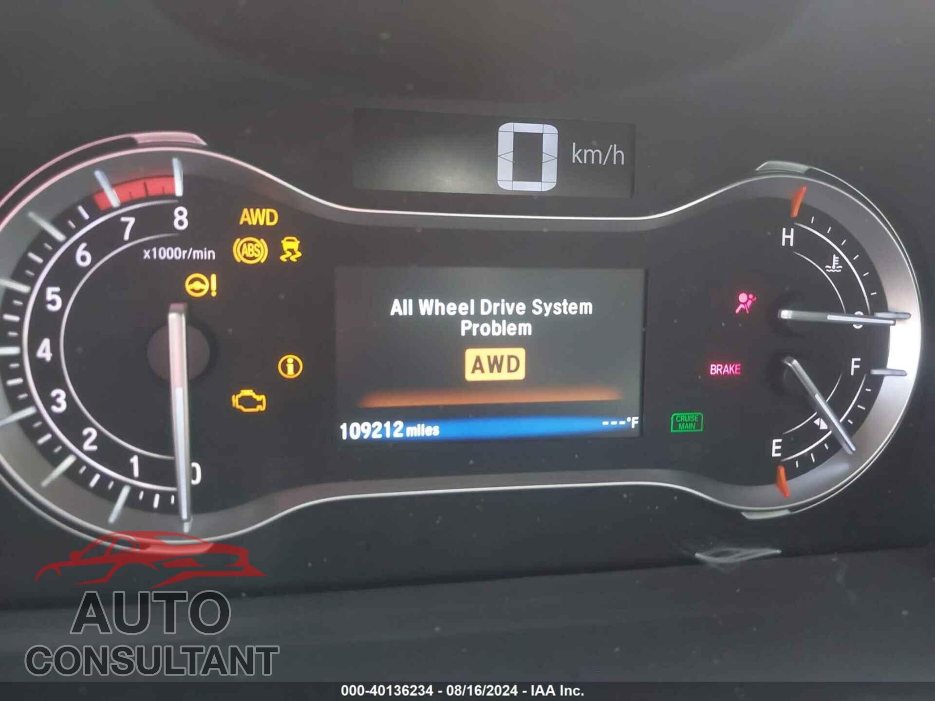 HONDA RIDGELINE 2017 - 5FPYK3F62HB017526