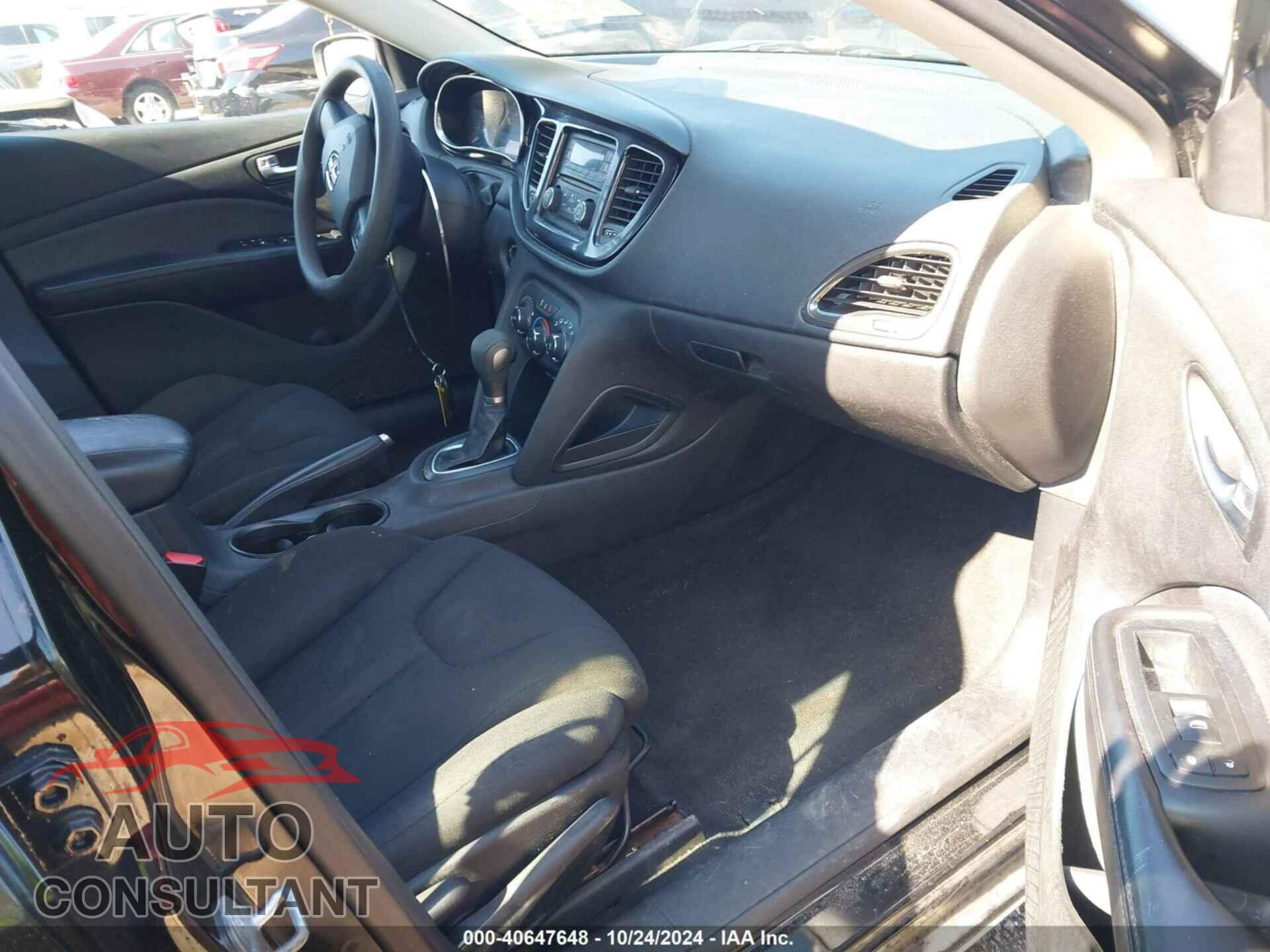 DODGE DART 2013 - 1C3CDFAA1DD342913