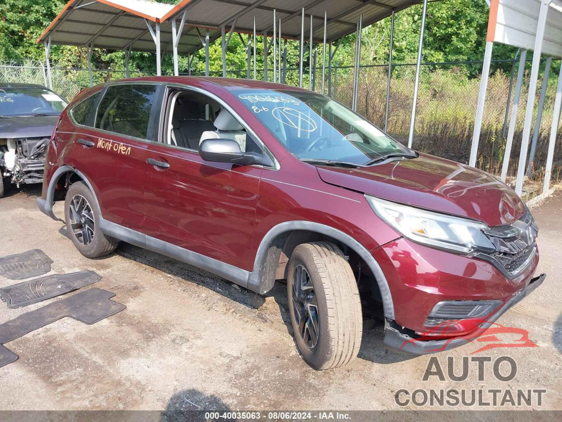 HONDA CR-V 2016 - 2HKRM4H41GH664623