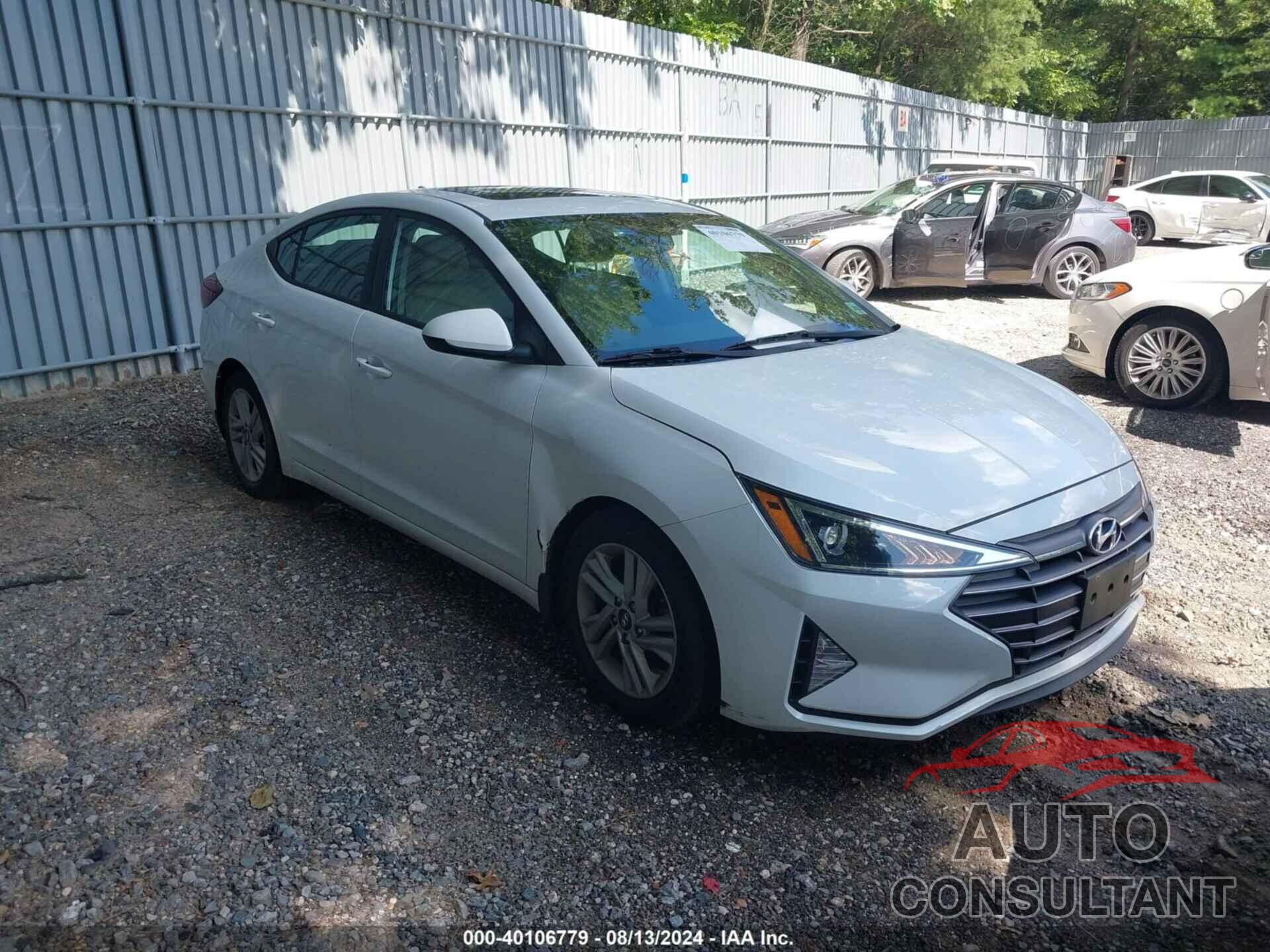 HYUNDAI ELANTRA 2020 - 5NPD84LF5LH629374