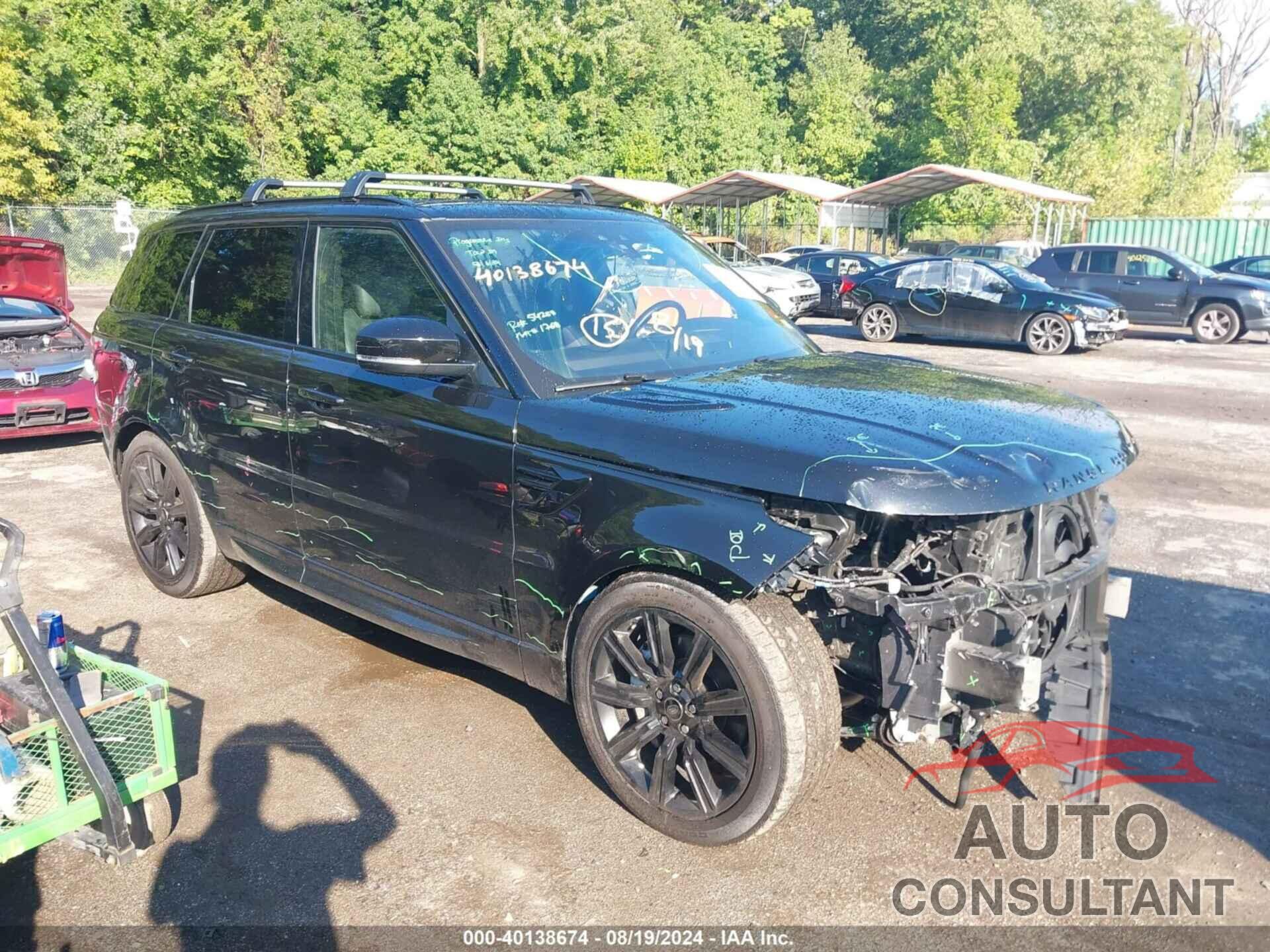 LAND ROVER RANGE ROVER SPORT 2021 - SALWR2SU6MA776041