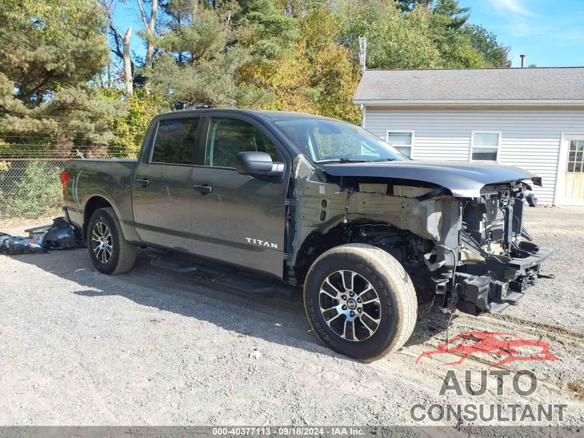 NISSAN TITAN 2022 - 1N6AA1EC7NN106365