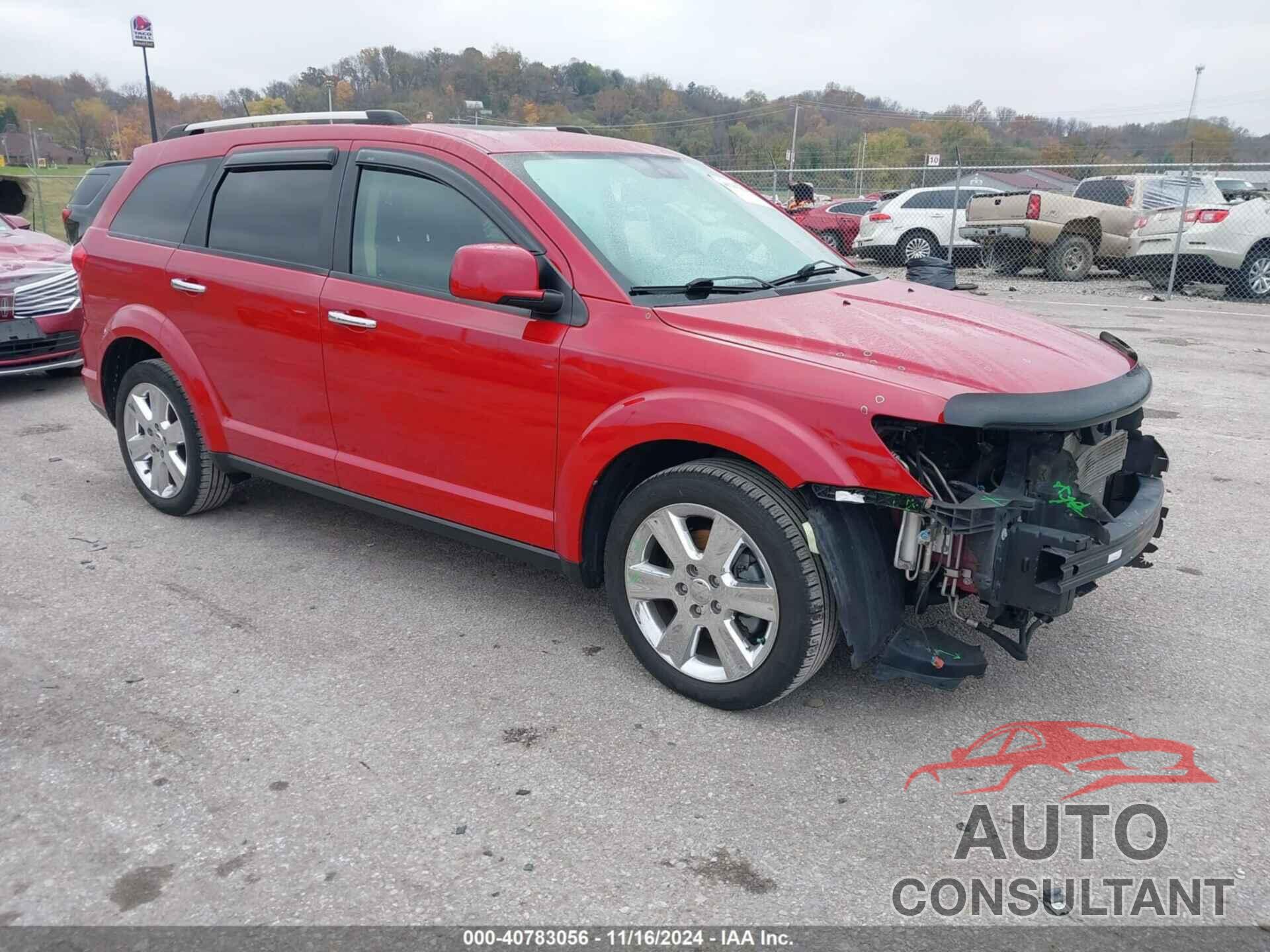 DODGE JOURNEY 2012 - 3C4PDDDG5CT290969