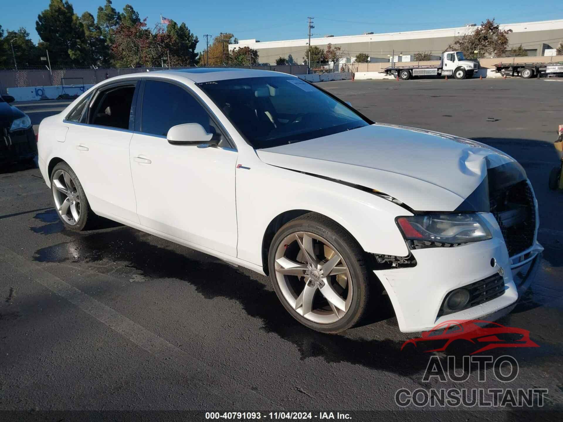 AUDI A4 2012 - WAUBFAFL8CN009516