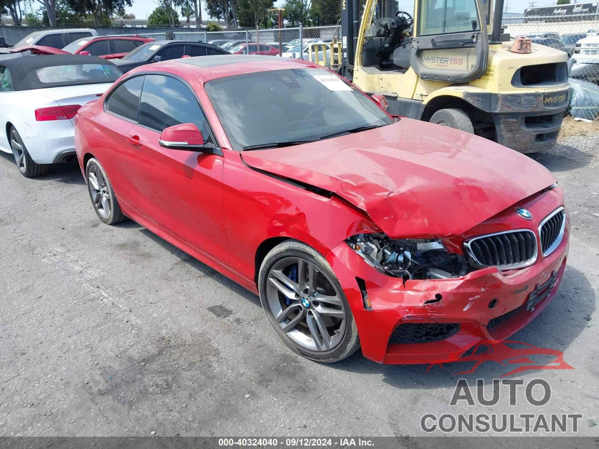 BMW 228I 2016 - WBA1F9C54GV545837