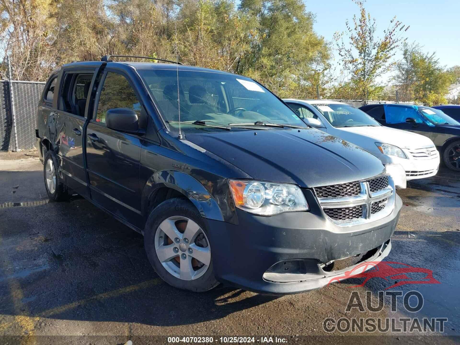 DODGE GRAND CARAVAN 2013 - 2C4RDGBG9DR712839