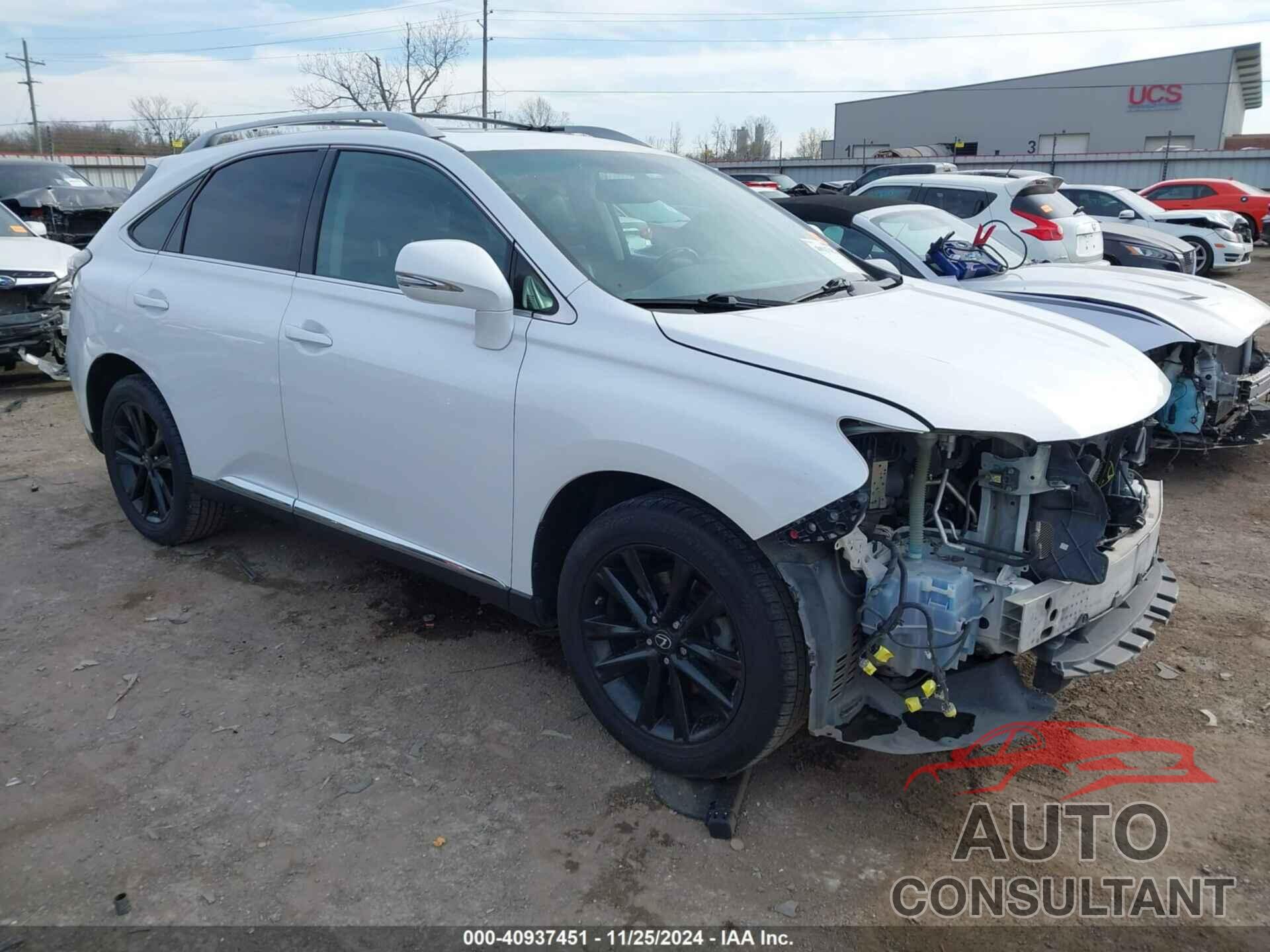 LEXUS RX 350 2014 - 2T2ZK1BA2EC147135
