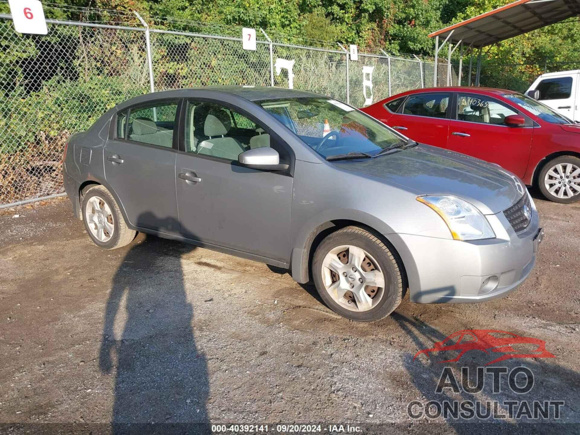 NISSAN SENTRA 2009 - 3N1AB61E59L654393