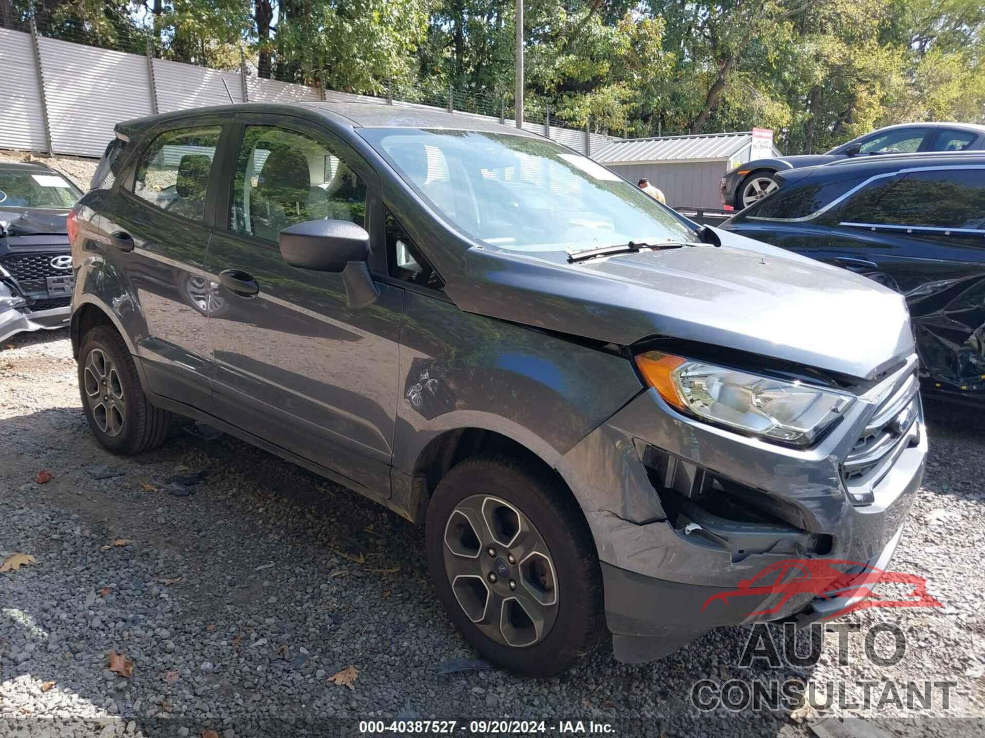 FORD ECOSPORT 2022 - MAJ6S3FL3NC458411