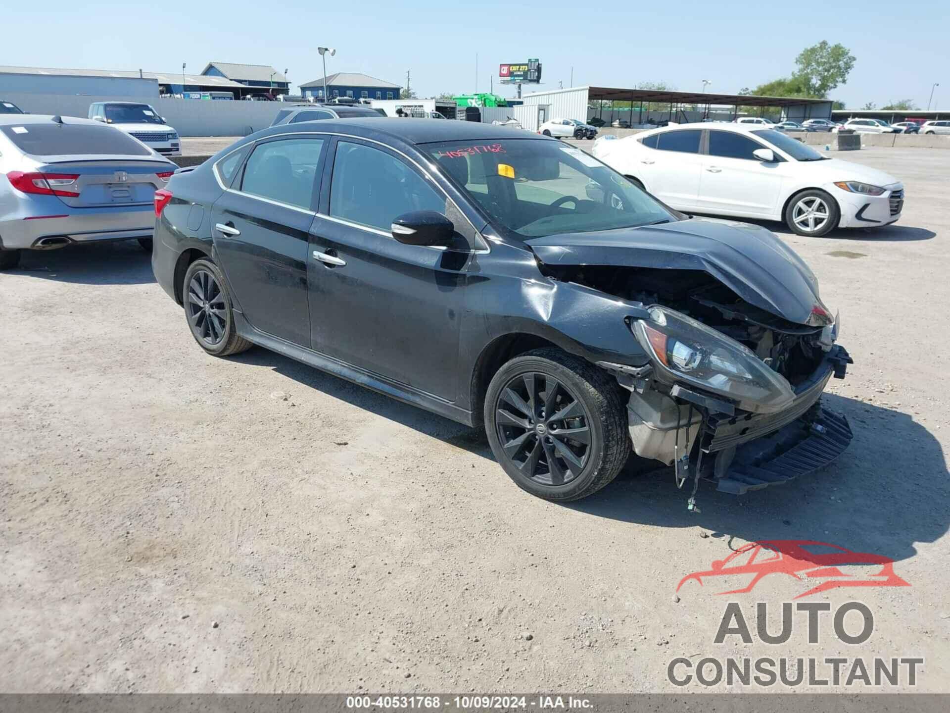 NISSAN SENTRA 2018 - 3N1AB7AP9JY237695