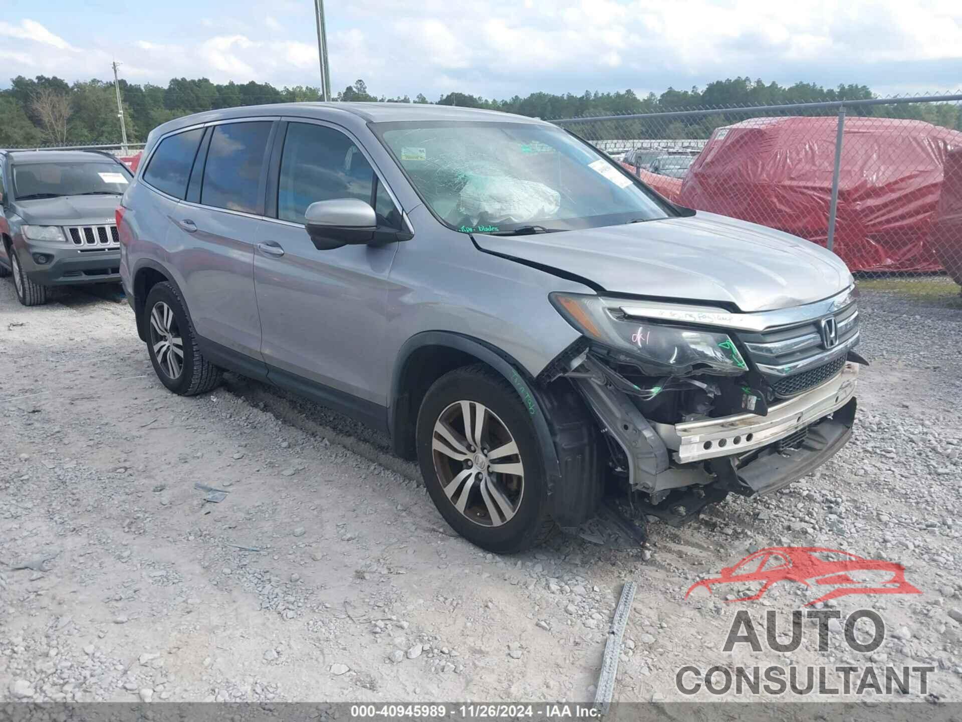 HONDA PILOT 2018 - 5FNYF6H53JB027281