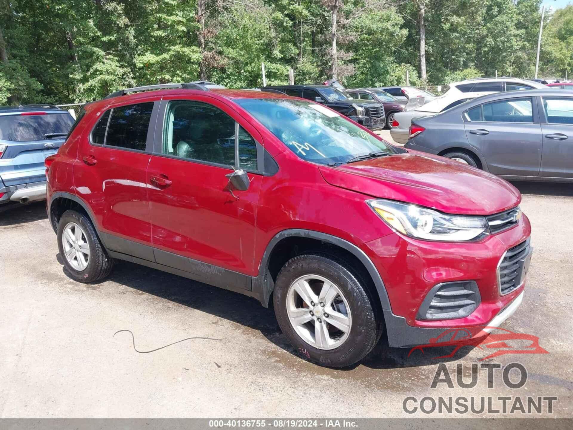 CHEVROLET TRAX 2022 - KL7CJPSM9NB567609