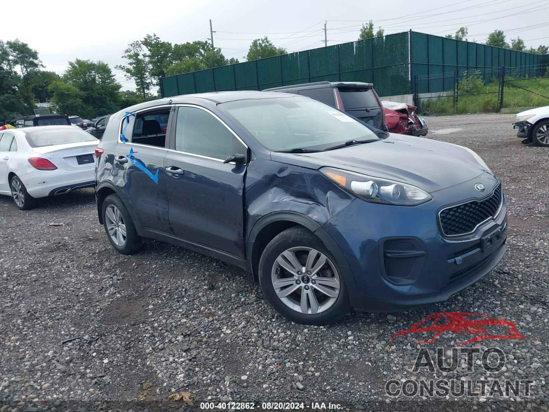 KIA SPORTAGE 2018 - KNDPM3ACXJ7309500