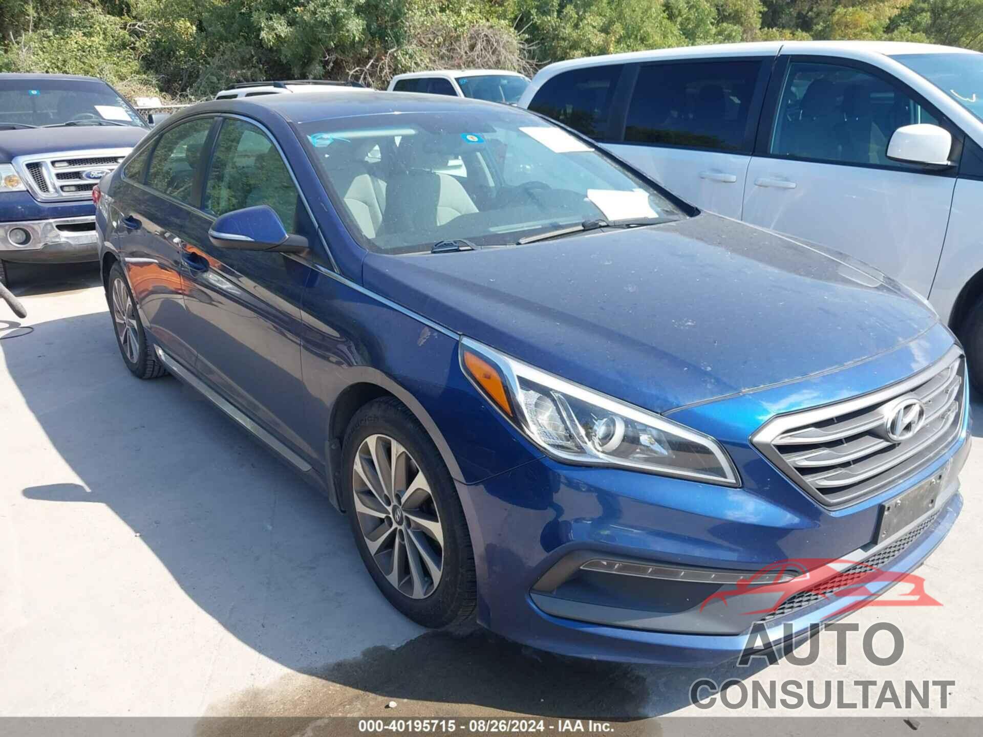 HYUNDAI SONATA 2016 - 5NPE34AF7GH367675