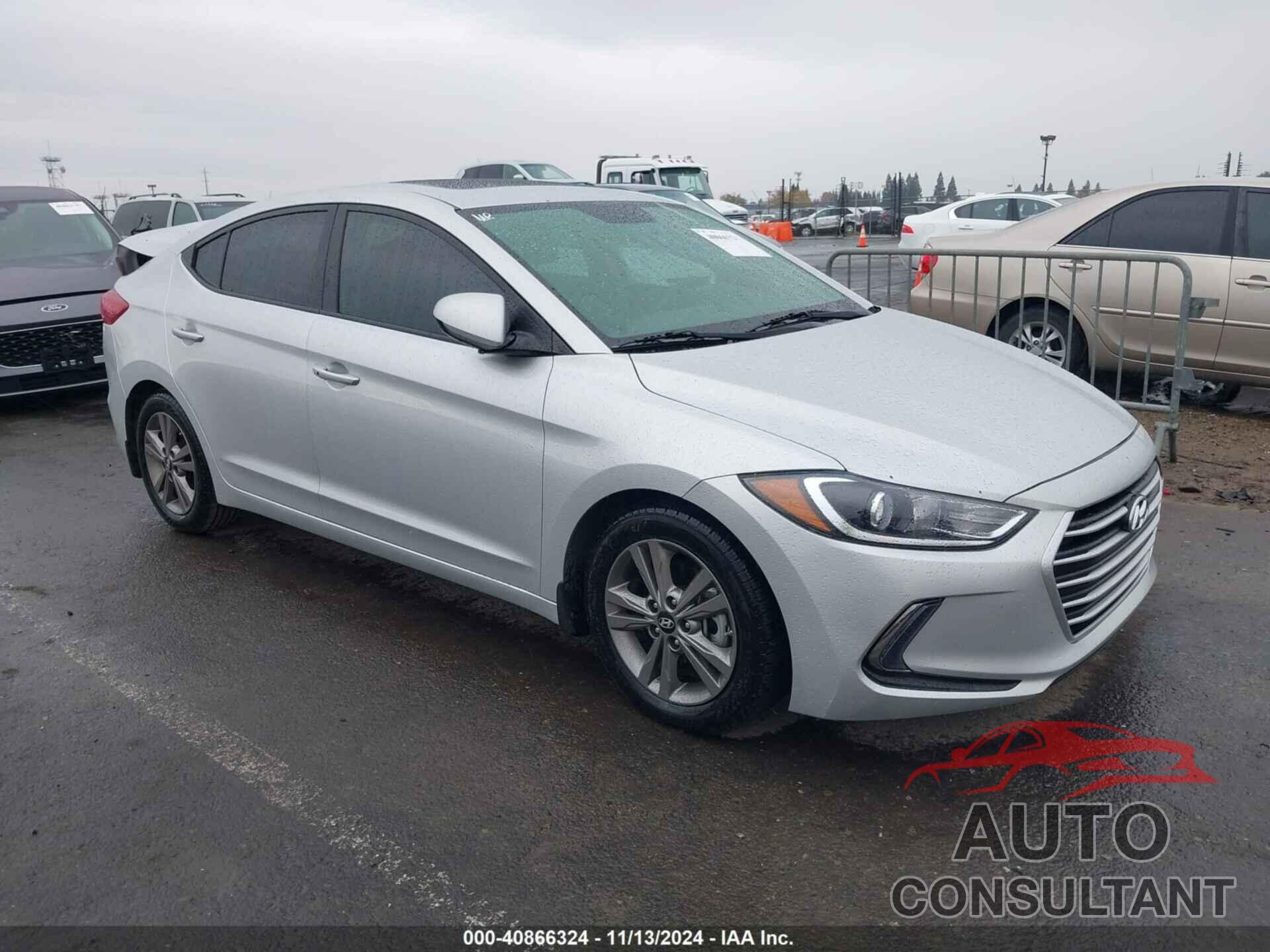 HYUNDAI ELANTRA 2018 - 5NPD84LF0JH333658