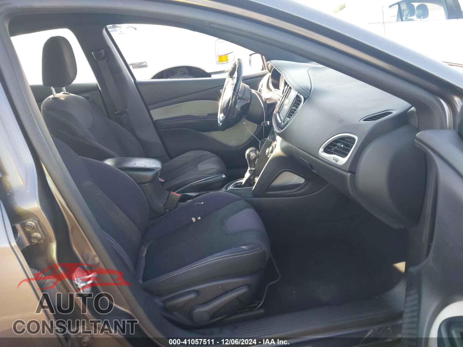 DODGE DART 2015 - 1C3CDFBB5FD243845
