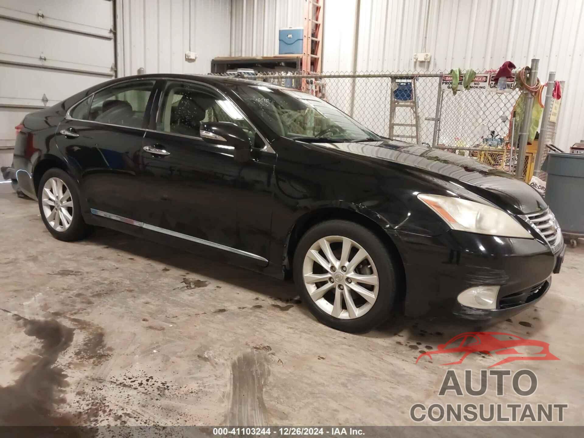 LEXUS ES 350 2012 - JTHBK1EG1C2506247