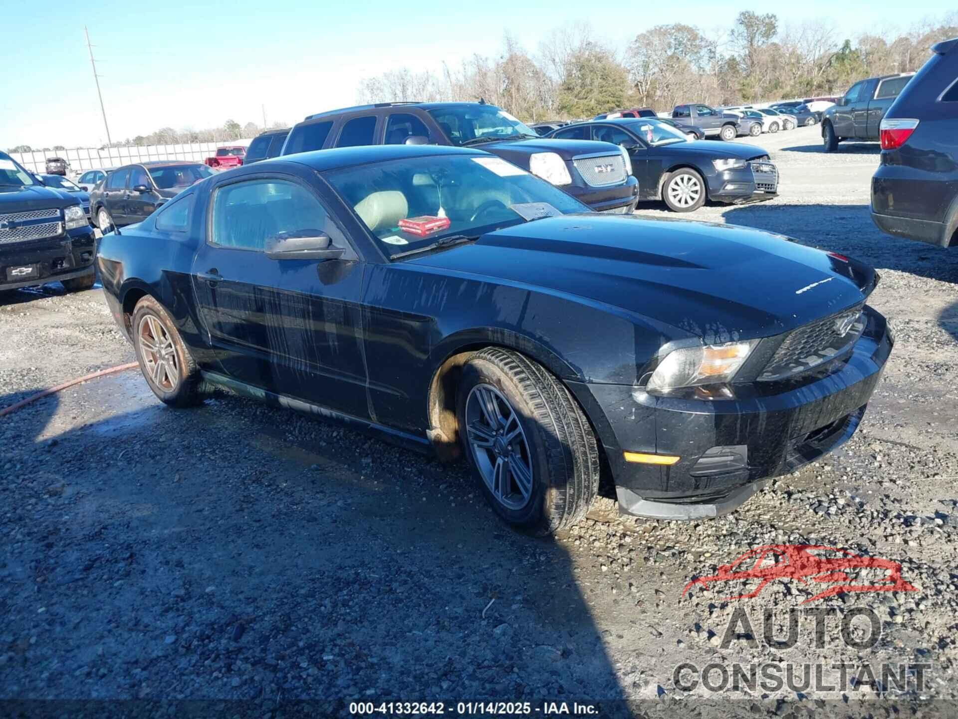 FORD MUSTANG 2012 - 1ZVBP8AM2C5273658