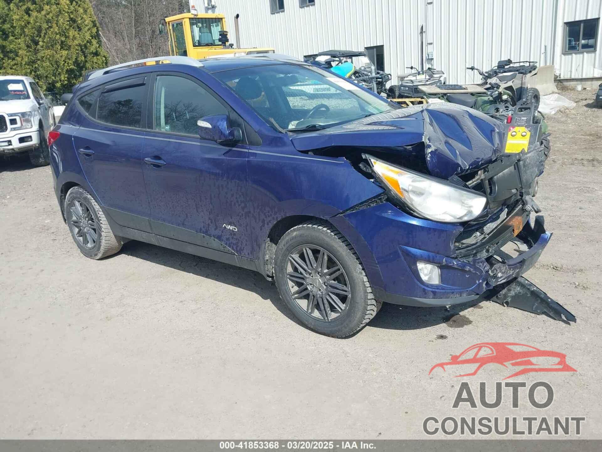 HYUNDAI TUCSON 2013 - KM8JUCAC9DU587649
