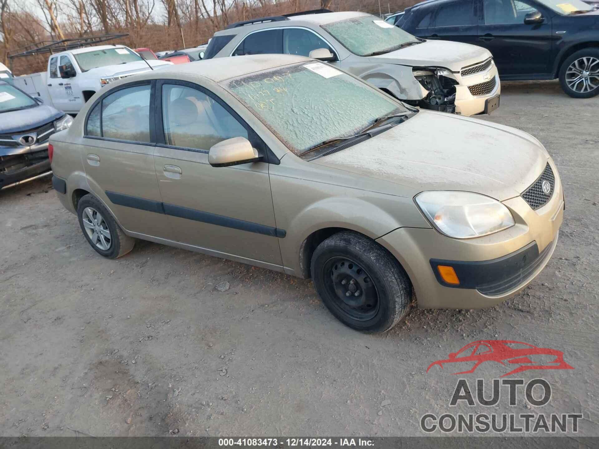 KIA RIO 2009 - KNADE223896534022