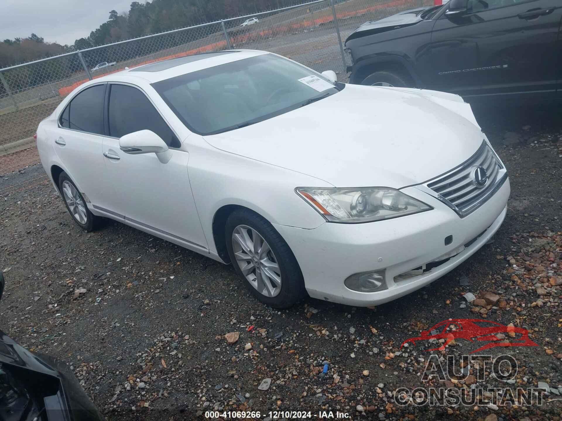 LEXUS ES 350 2012 - JTHBK1EG9C2507937