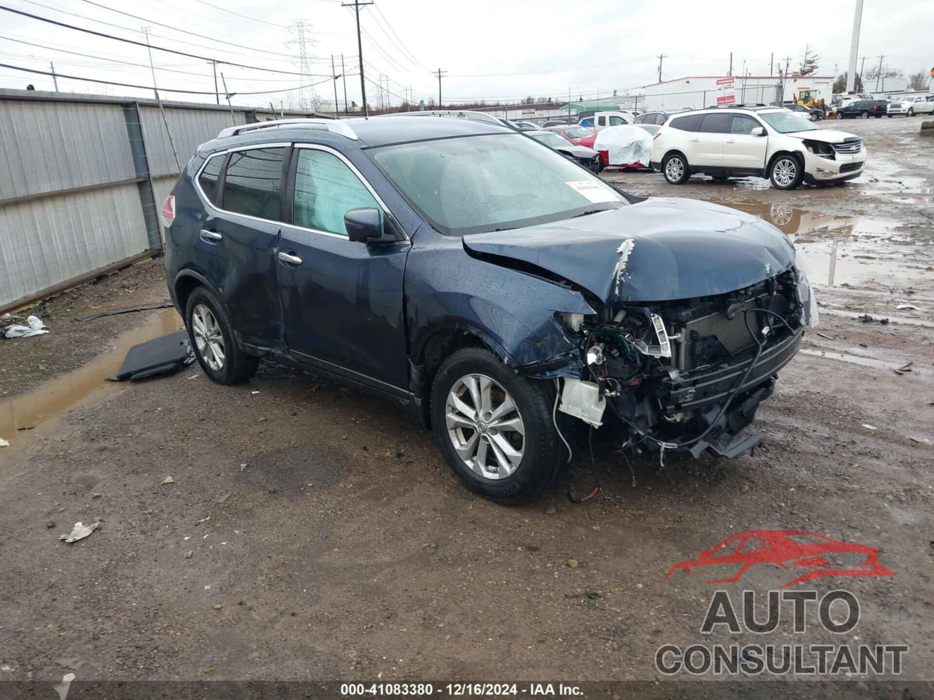 NISSAN ROGUE 2016 - KNMAT2MVXGP639517