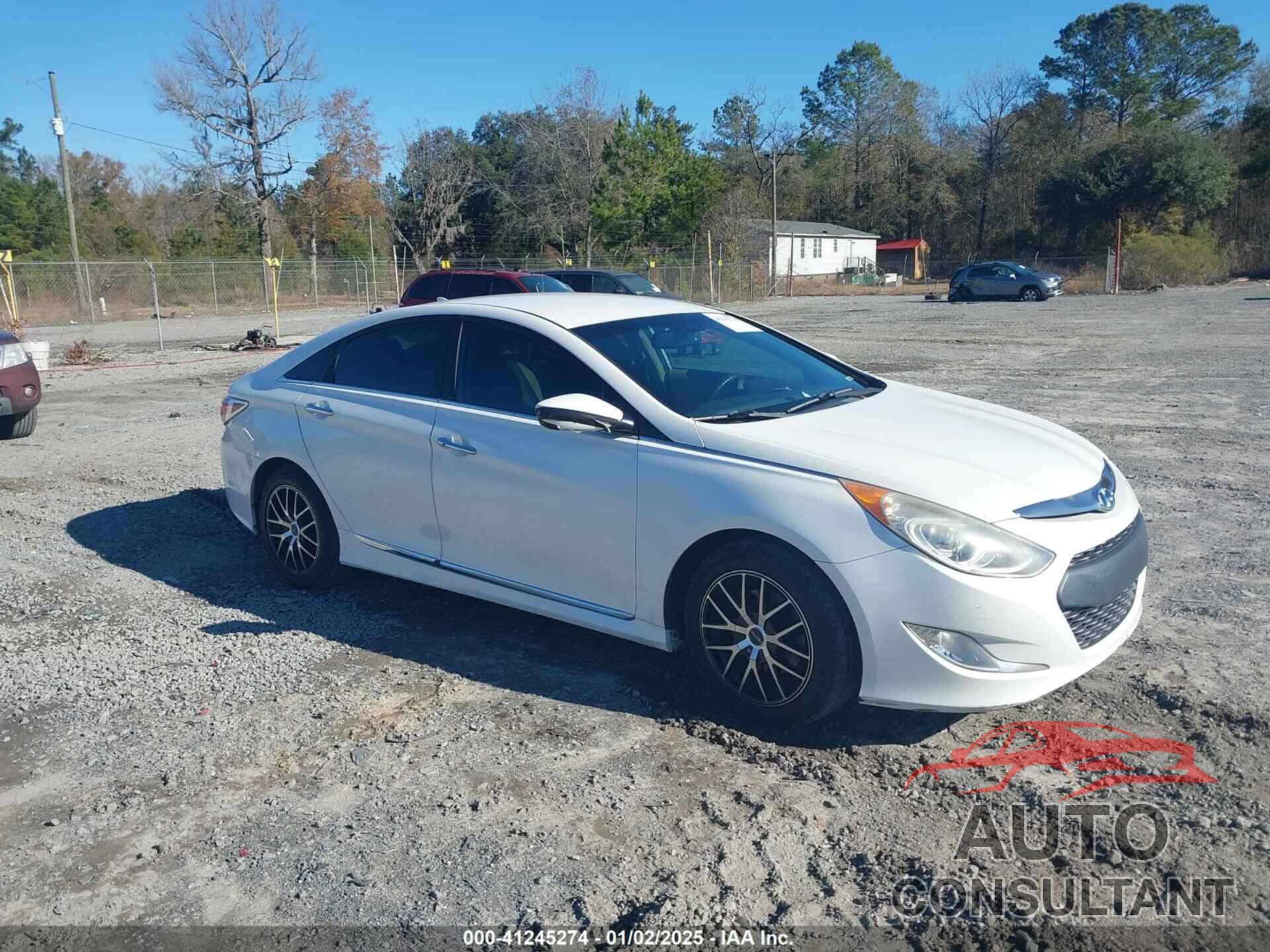 HYUNDAI SONATA HYBRID 2013 - KMHEC4A4XDA091568