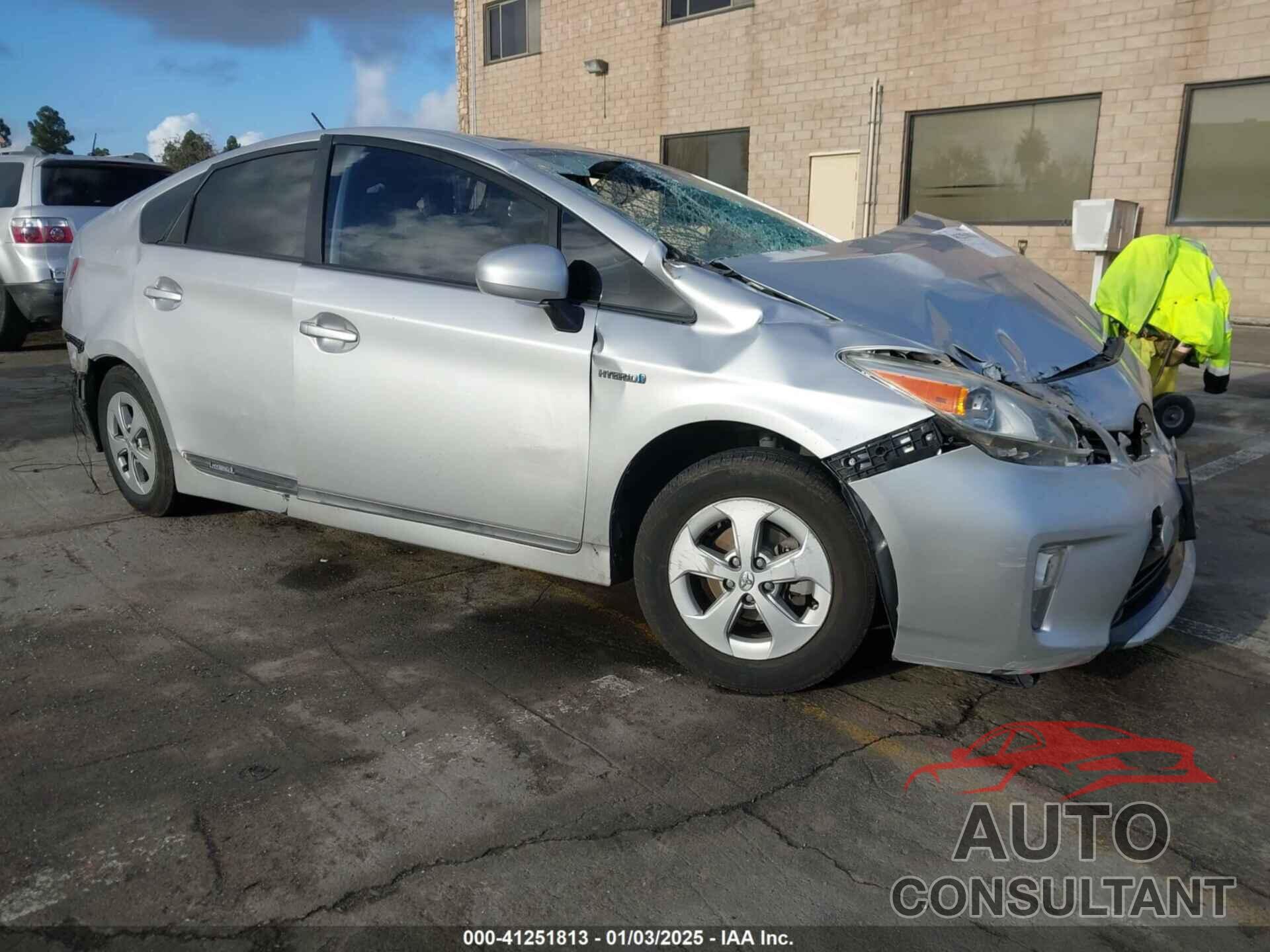 TOYOTA PRIUS 2012 - JTDKN3DU8C5485780