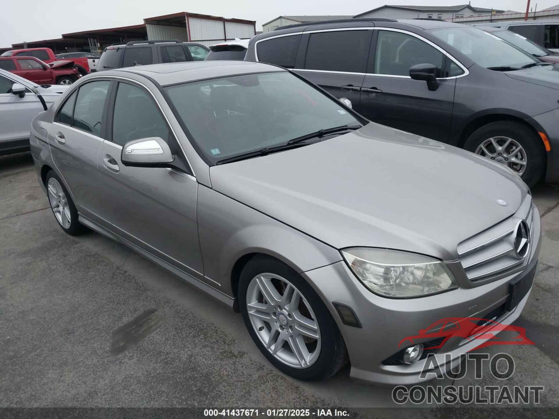 MERCEDES-BENZ C 350 2009 - WDDGF56X19F215885