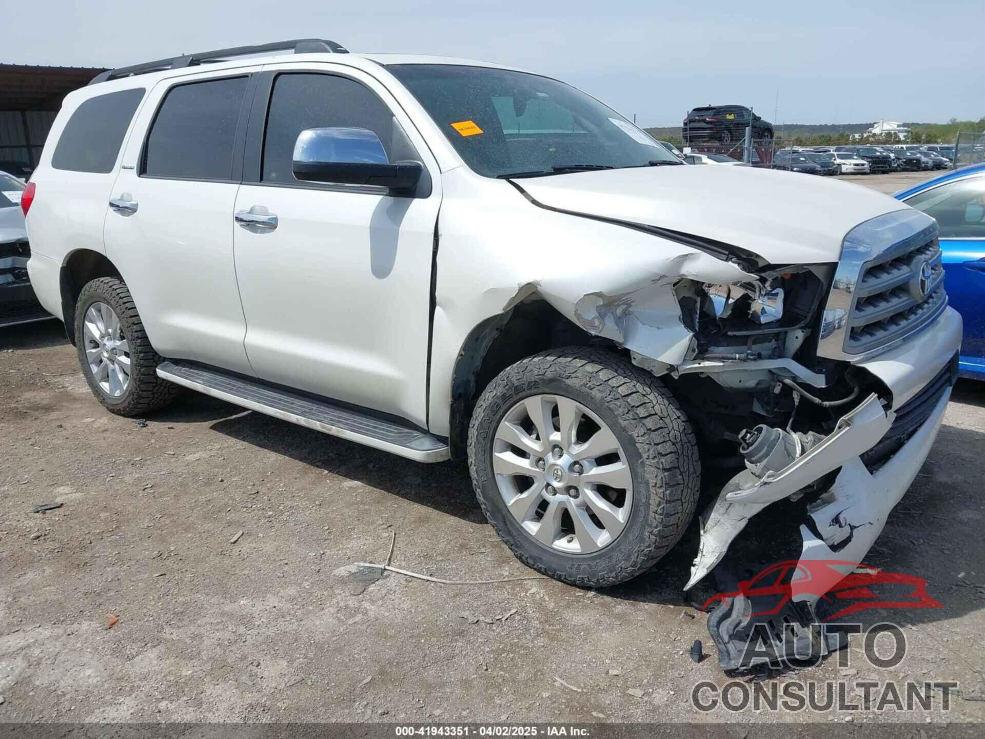 TOYOTA SEQUOIA 2012 - 5TDDW5G16CS072513