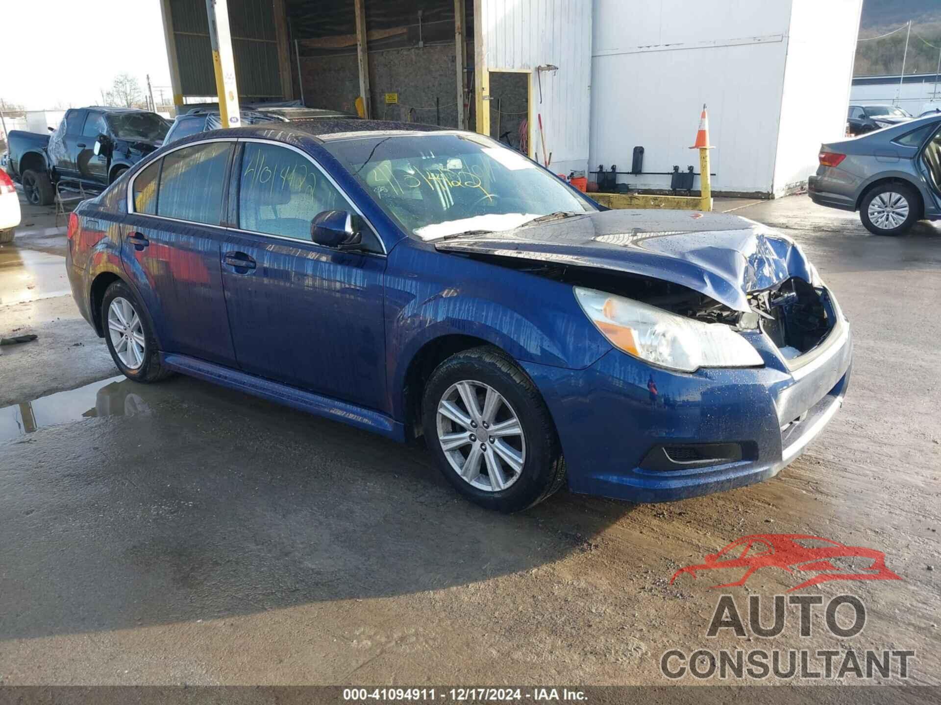 SUBARU LEGACY 2011 - 4S3BMBC68B3246885