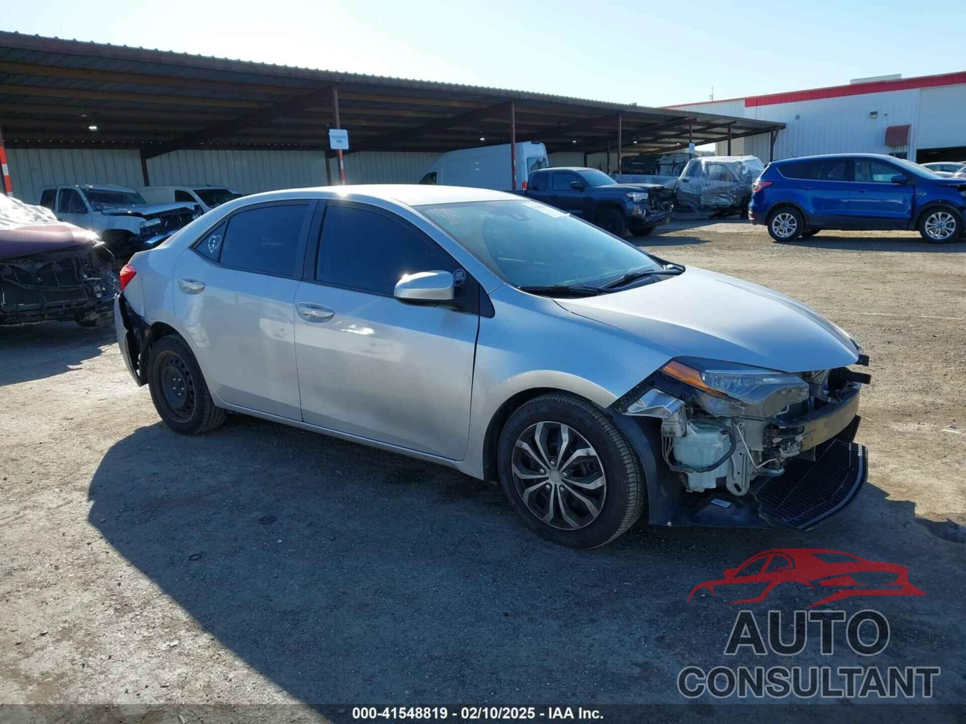 TOYOTA COROLLA 2018 - 2T1BURHE0JC065147