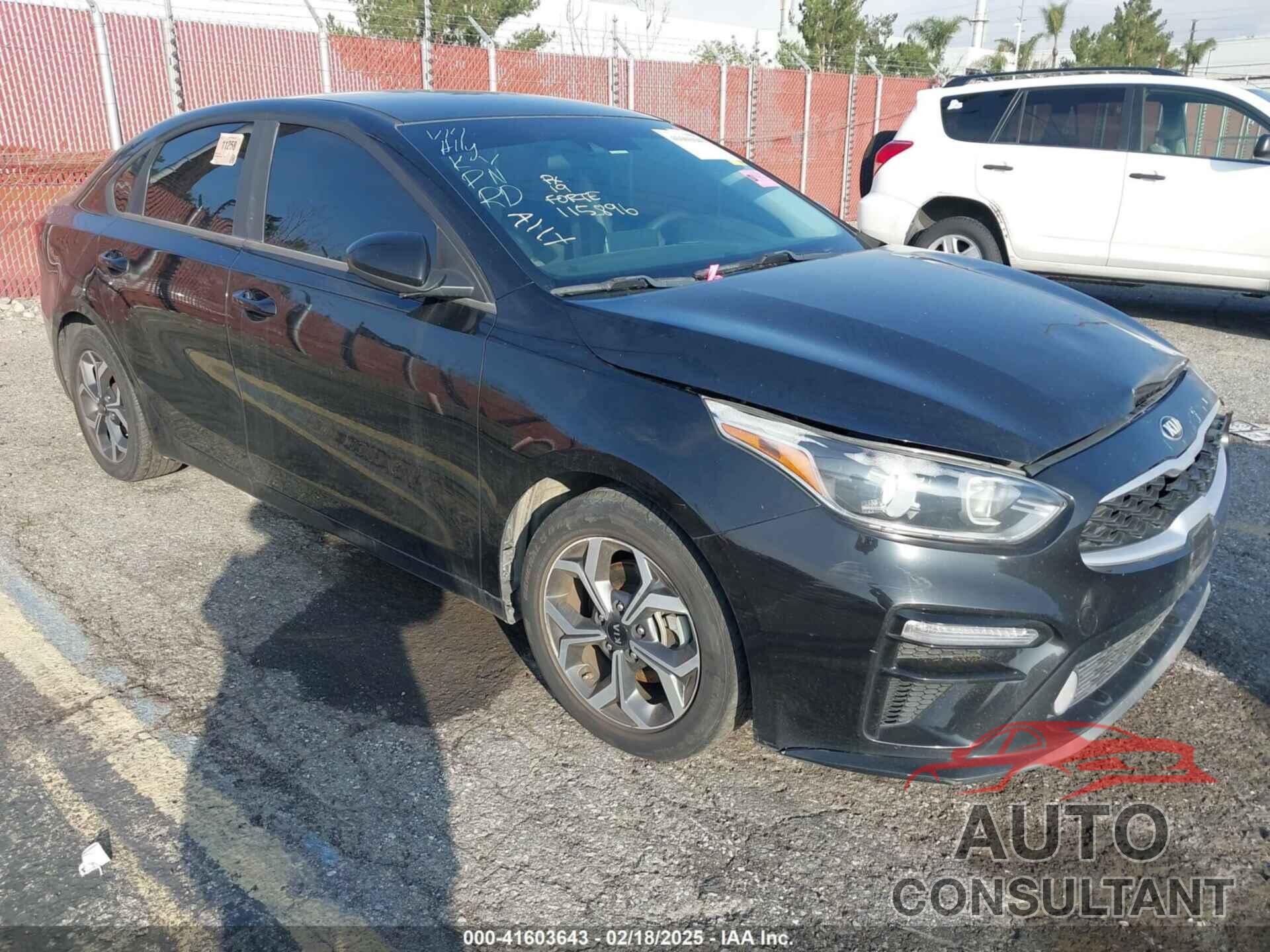 KIA FORTE 2019 - 3KPF24AD9KE115896