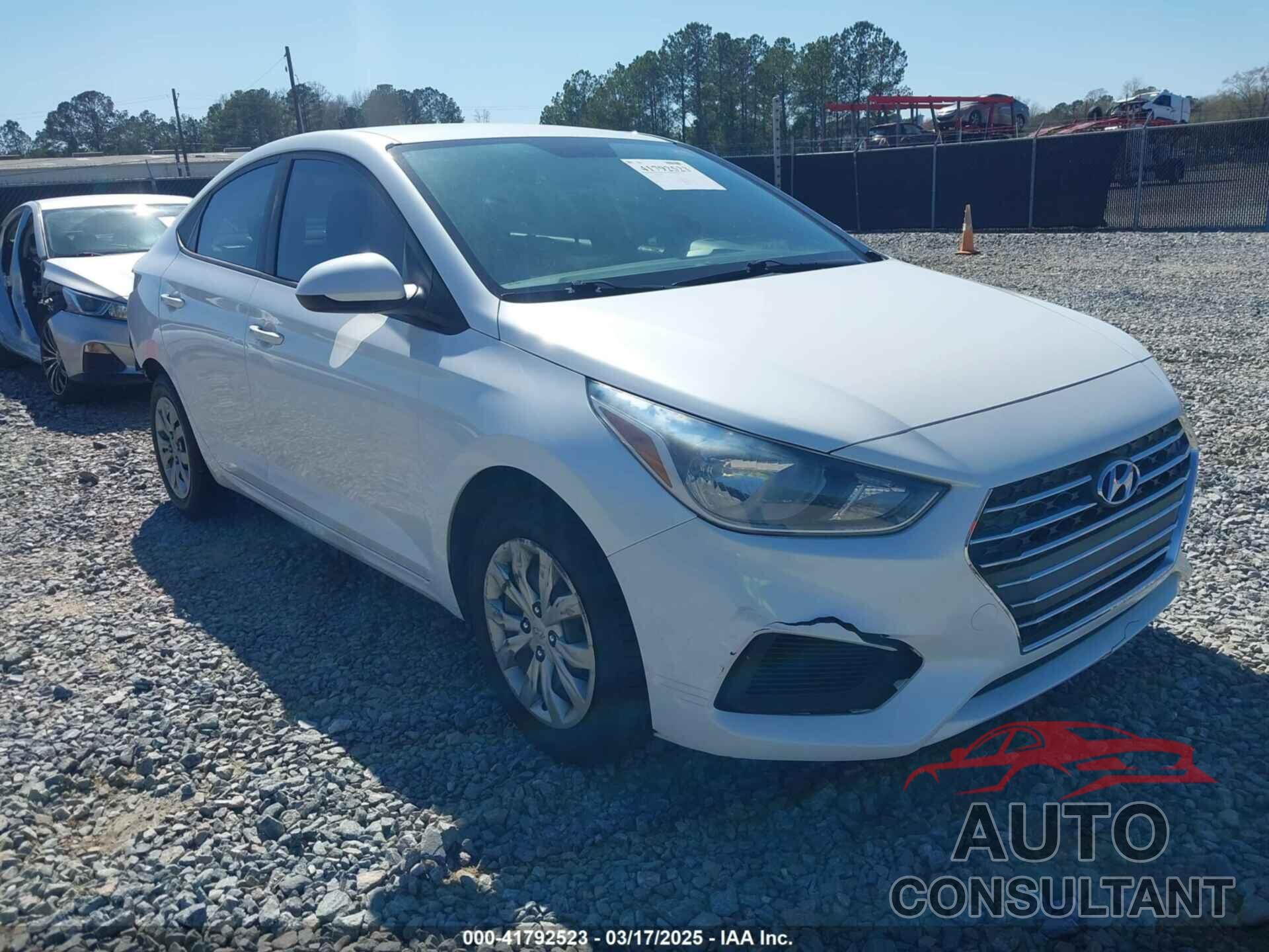 HYUNDAI ACCENT 2019 - 3KPC24A30KE049717