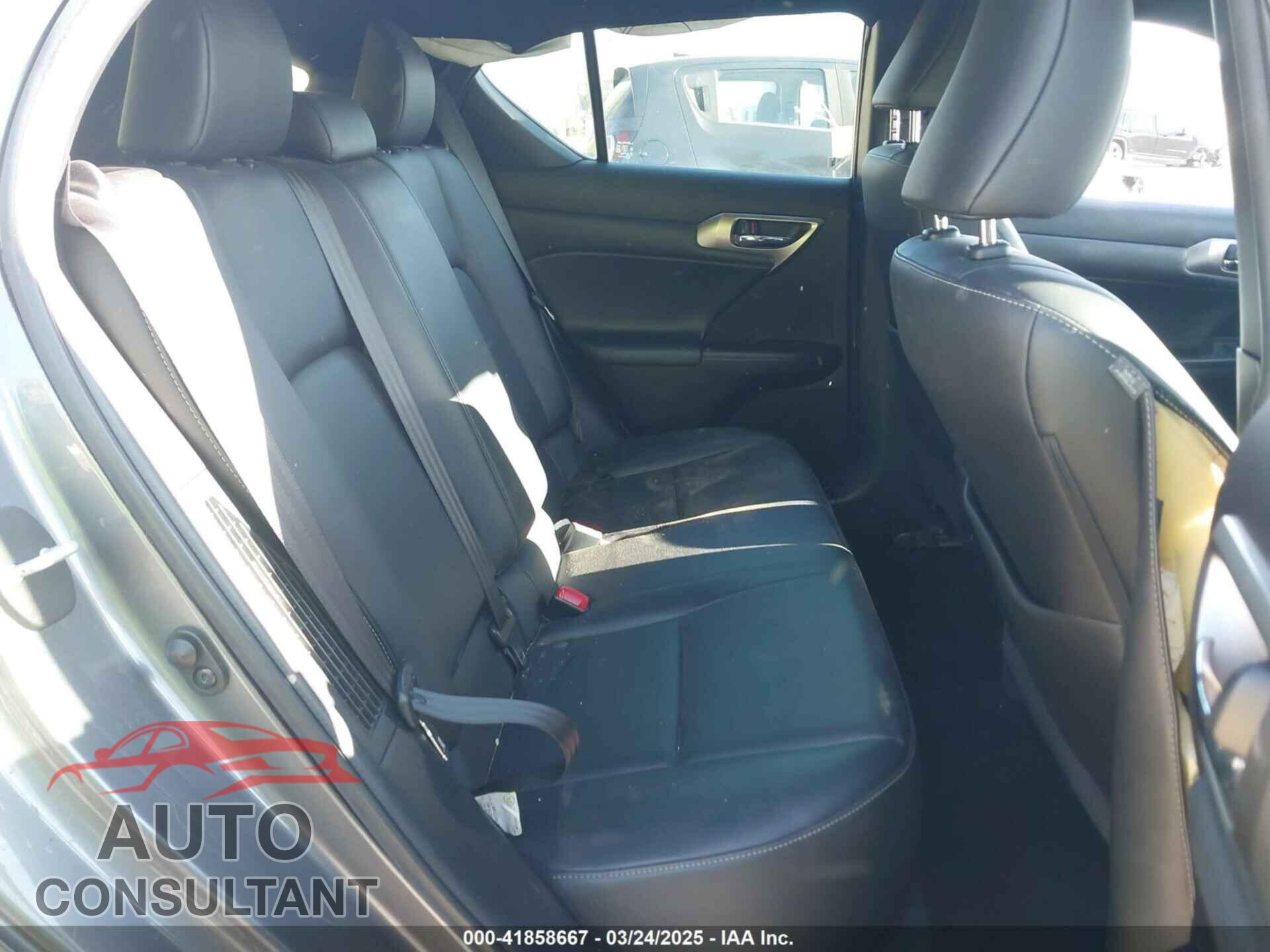 LEXUS CT 200H 2016 - JTHKD5BH4G2258564