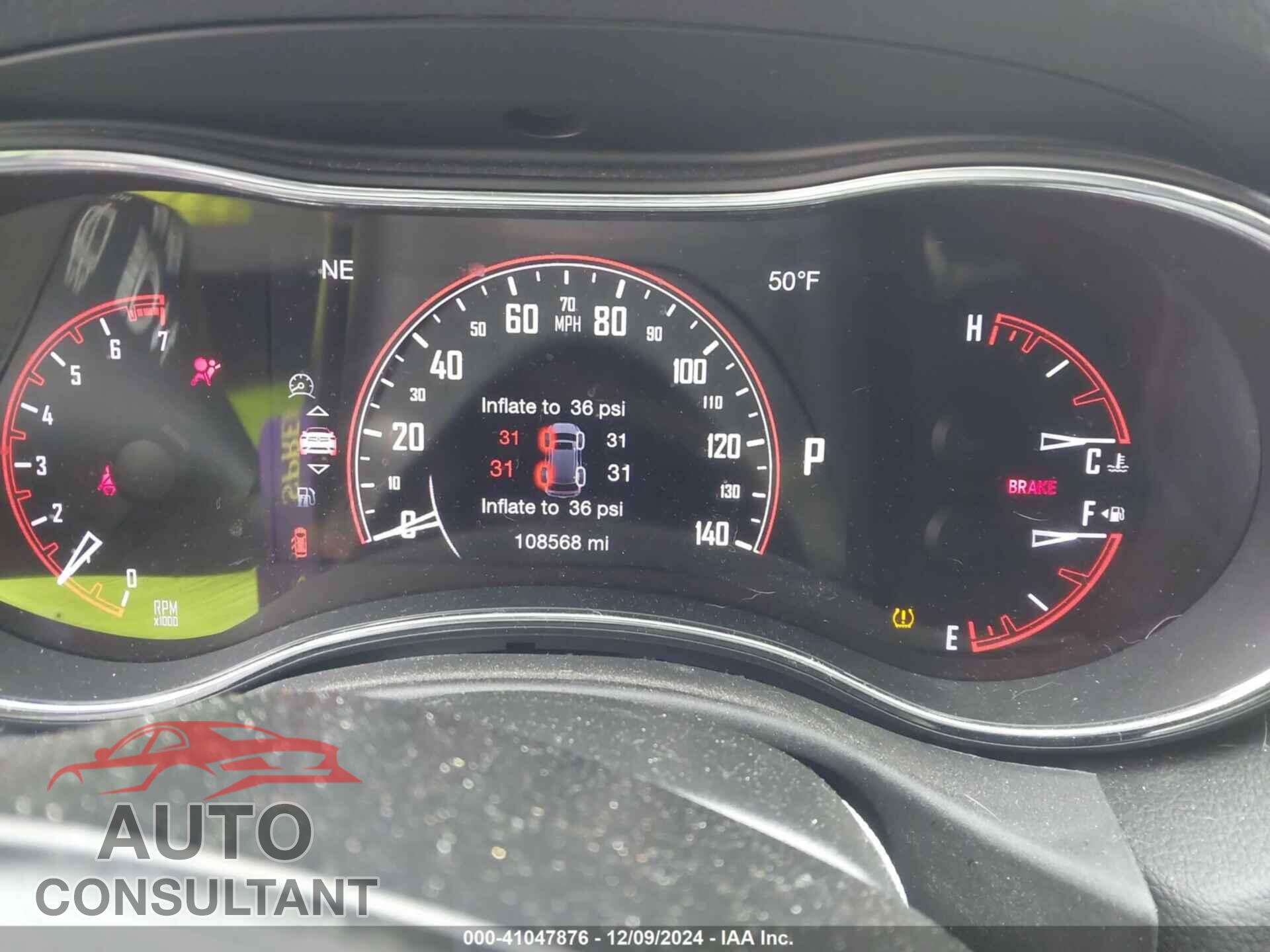 DODGE DURANGO 2017 - 1C4RDJDG1HC762224