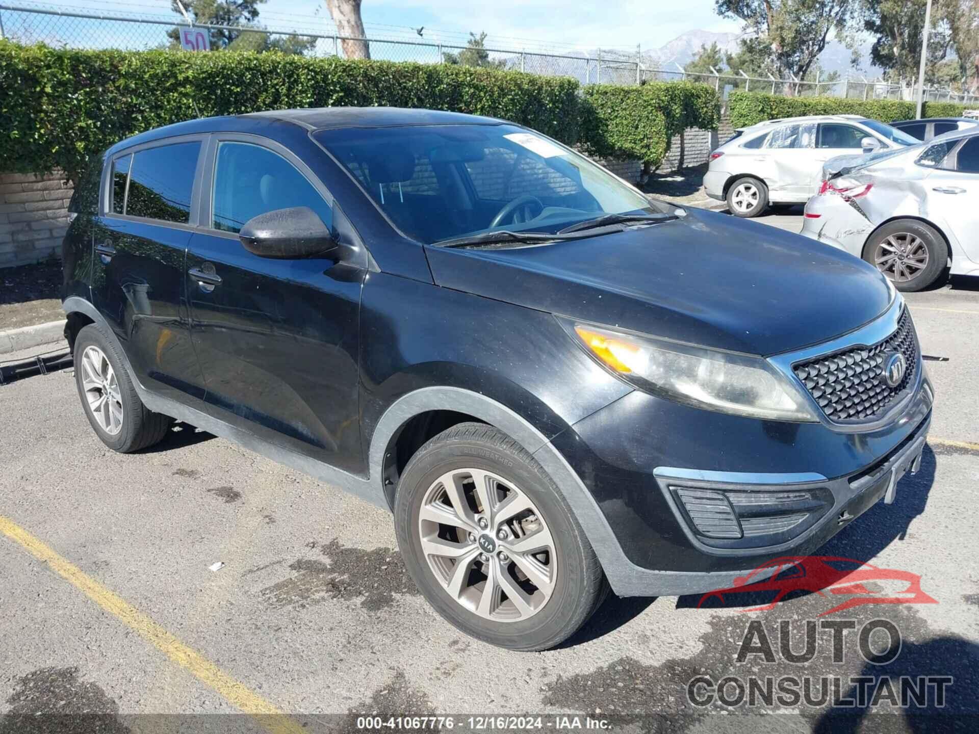 KIA SPORTAGE 2016 - KNDPB3AC8G7836644