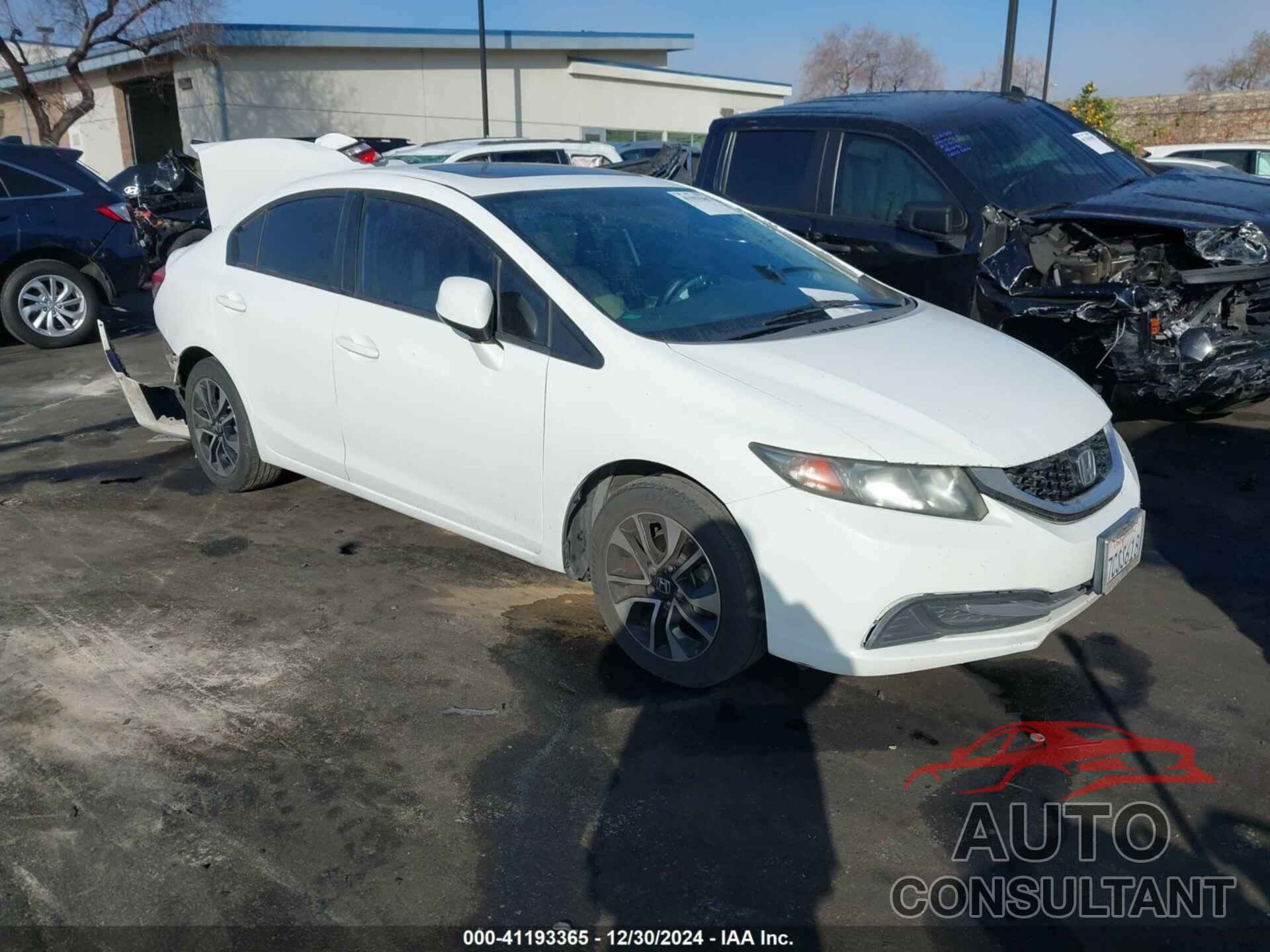 HONDA CIVIC 2013 - 19XFB2F8XDE284022