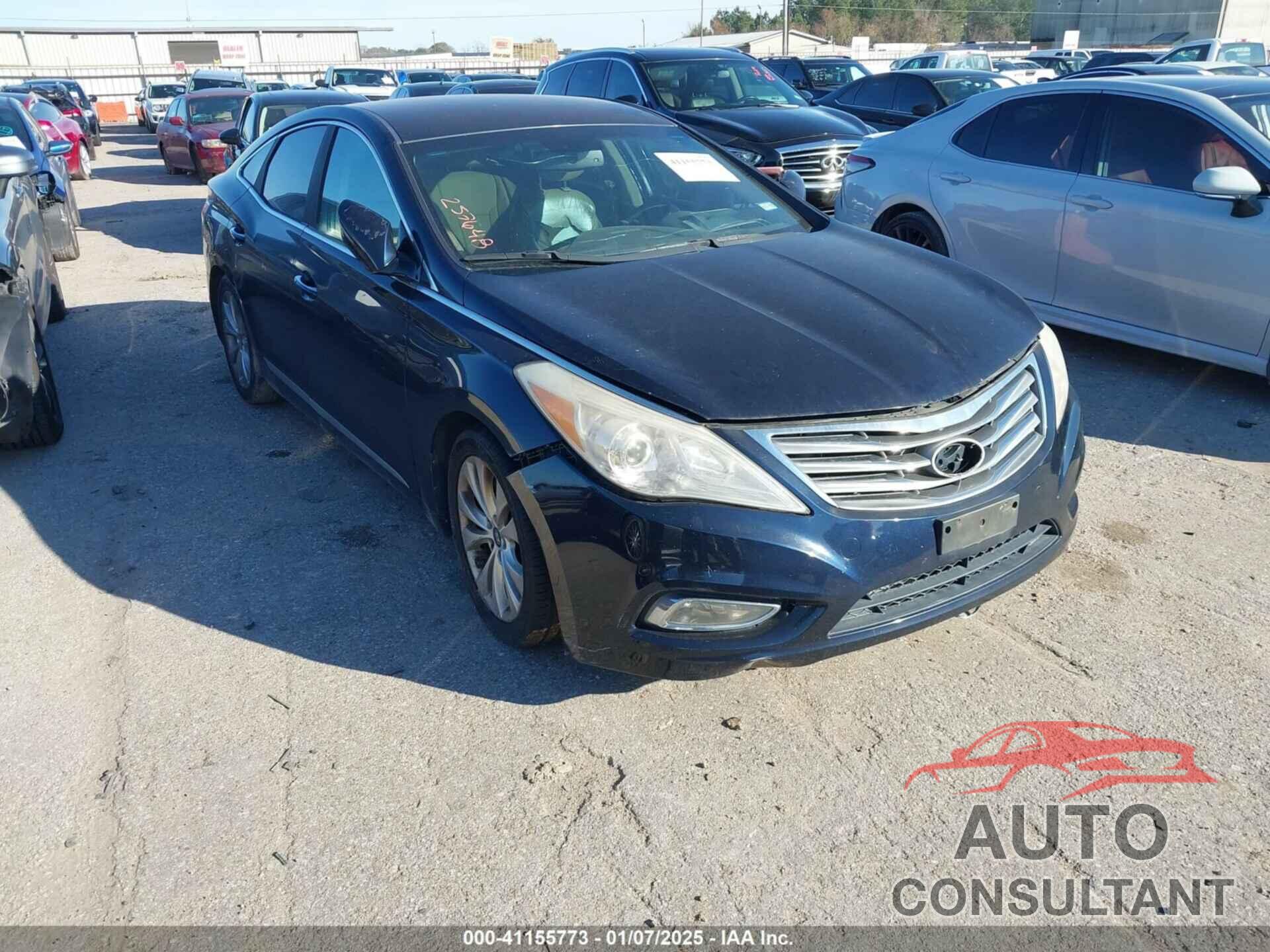 HYUNDAI AZERA 2013 - KMHFG4JG2DA257648